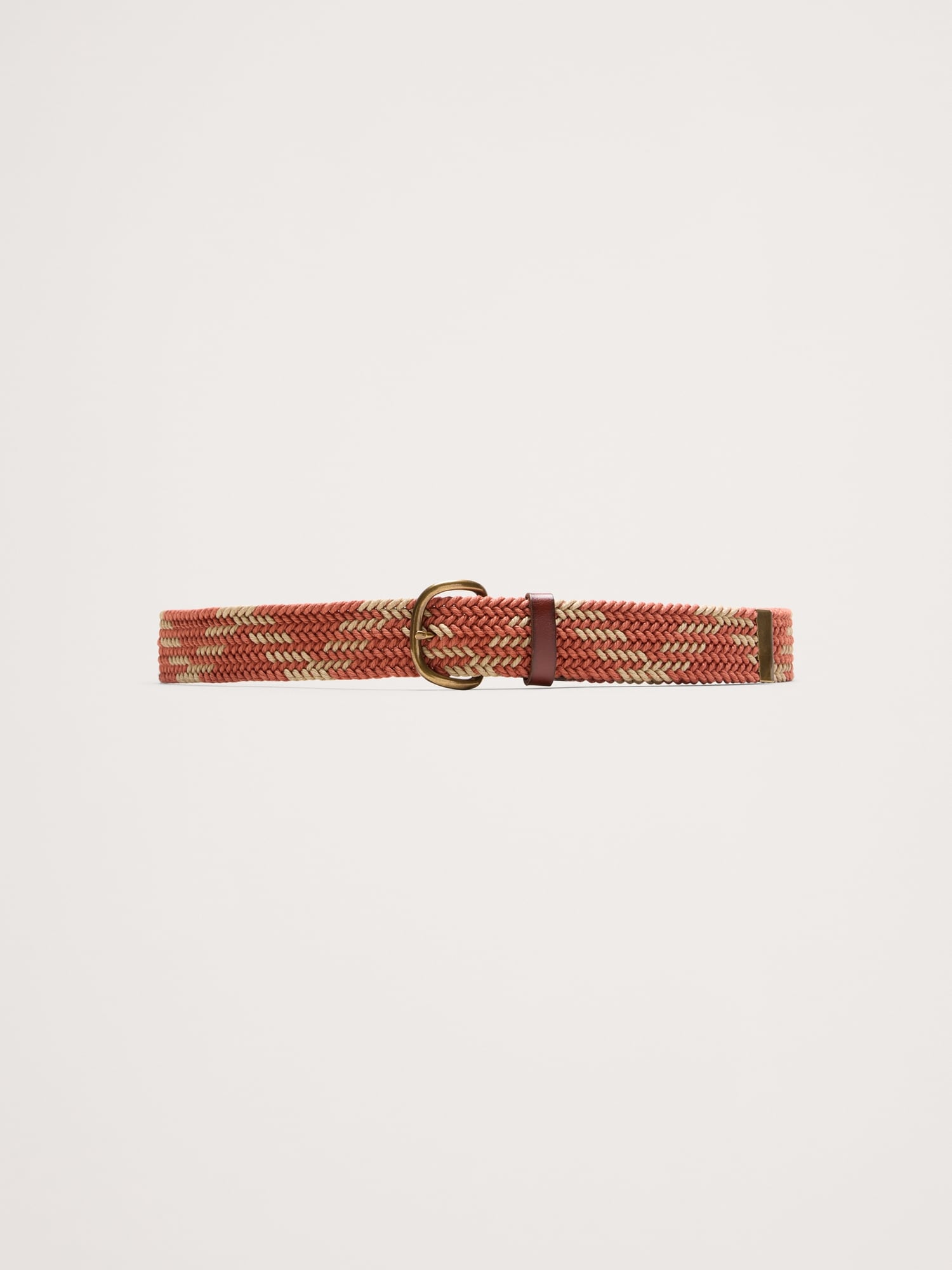 Image number 1 showing, Braided Cotton Canvas Belt