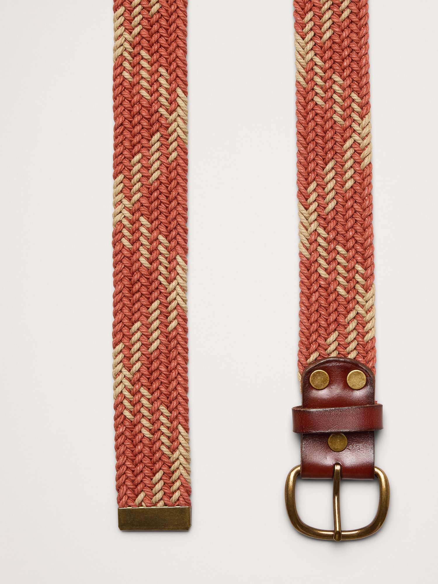 Image number 3 showing, Braided Cotton Canvas Belt
