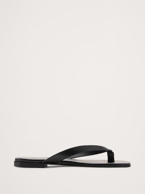 SANDALES EN CUIR