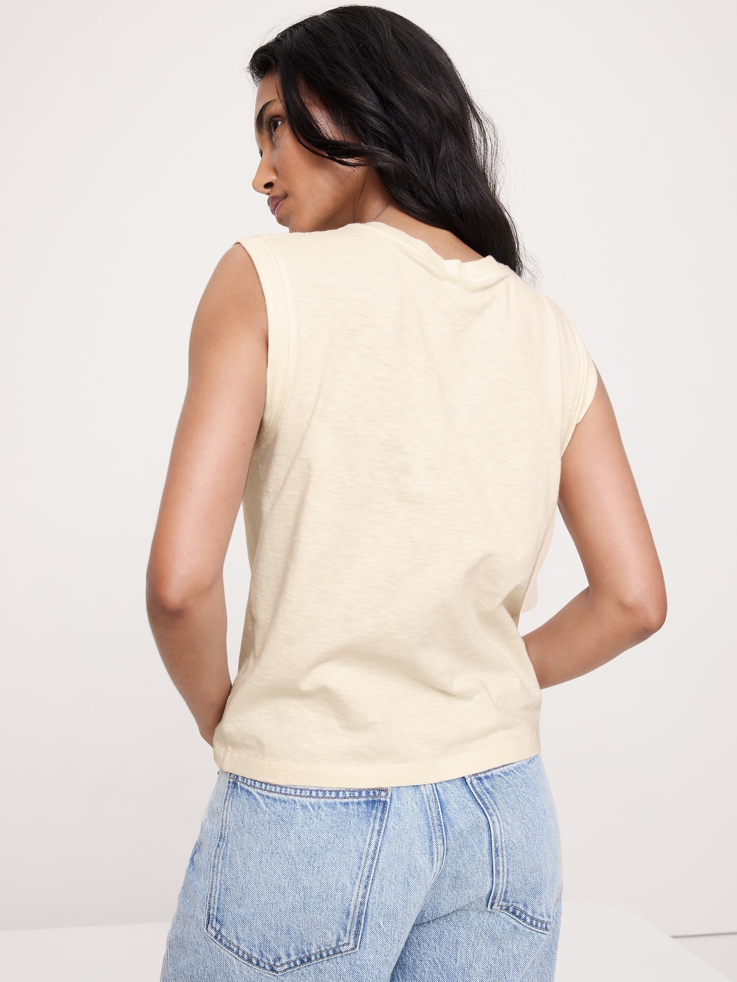 Image number 3 showing, Cotton Slub Tank