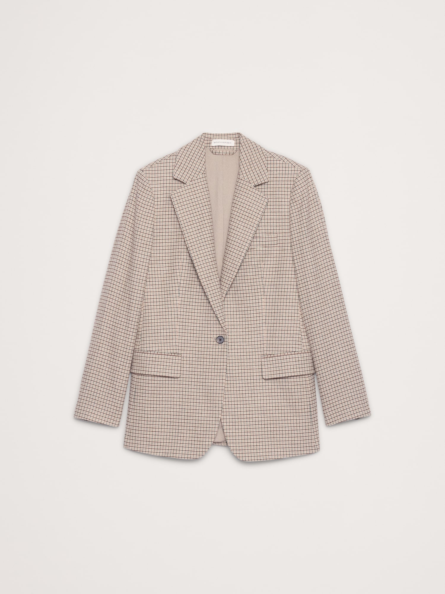 Boyfriend Italian Flannel Blazer