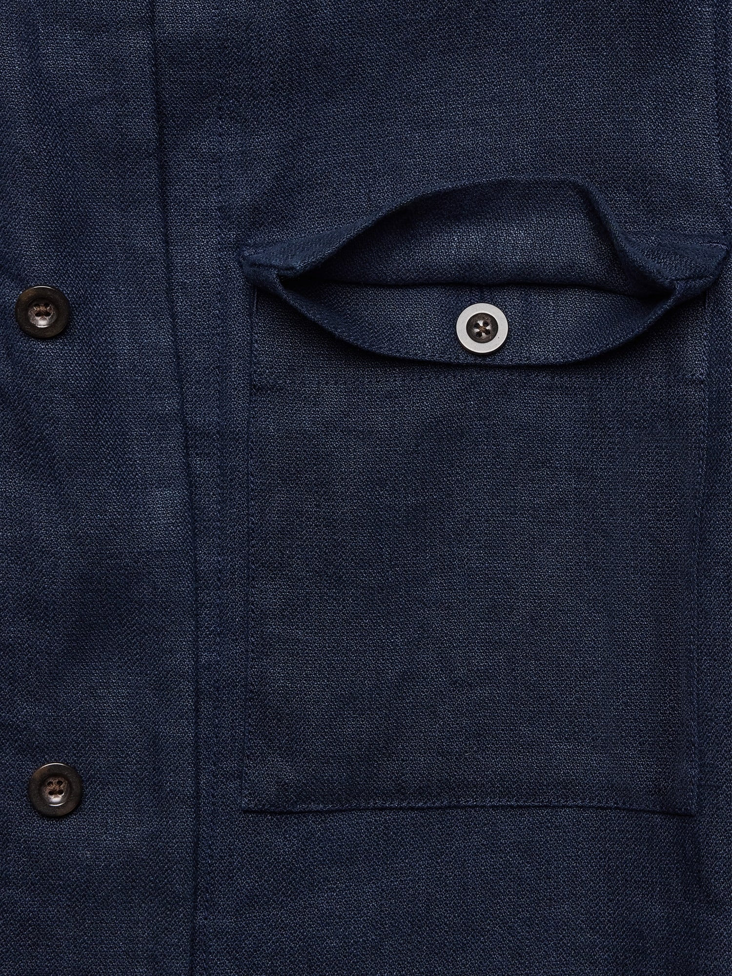 Image number 5 showing, Linen Four-Pocket Shirt Jacket