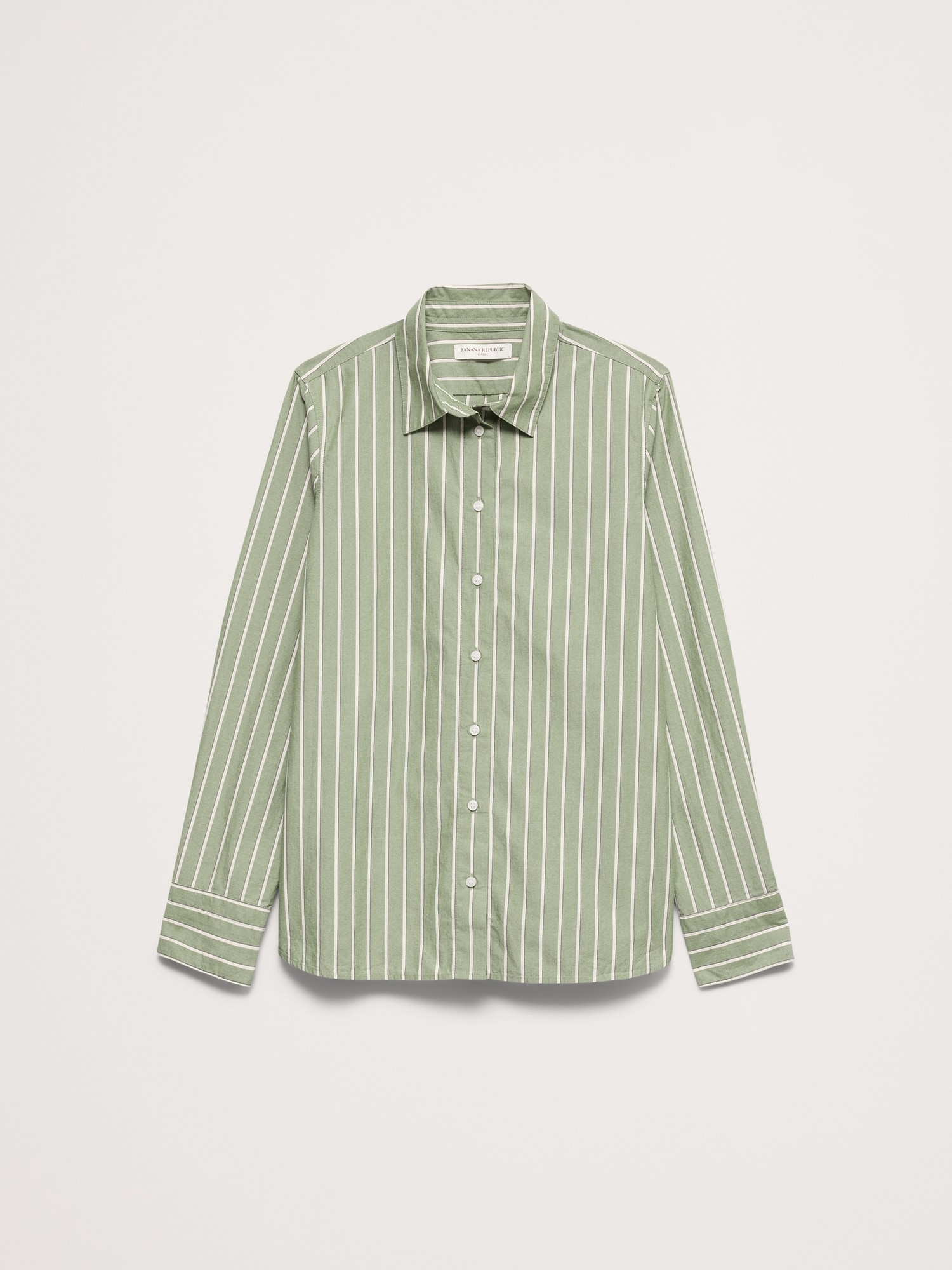 L'image numéro 5 présente La chemise de tous les jours en popeline de coton