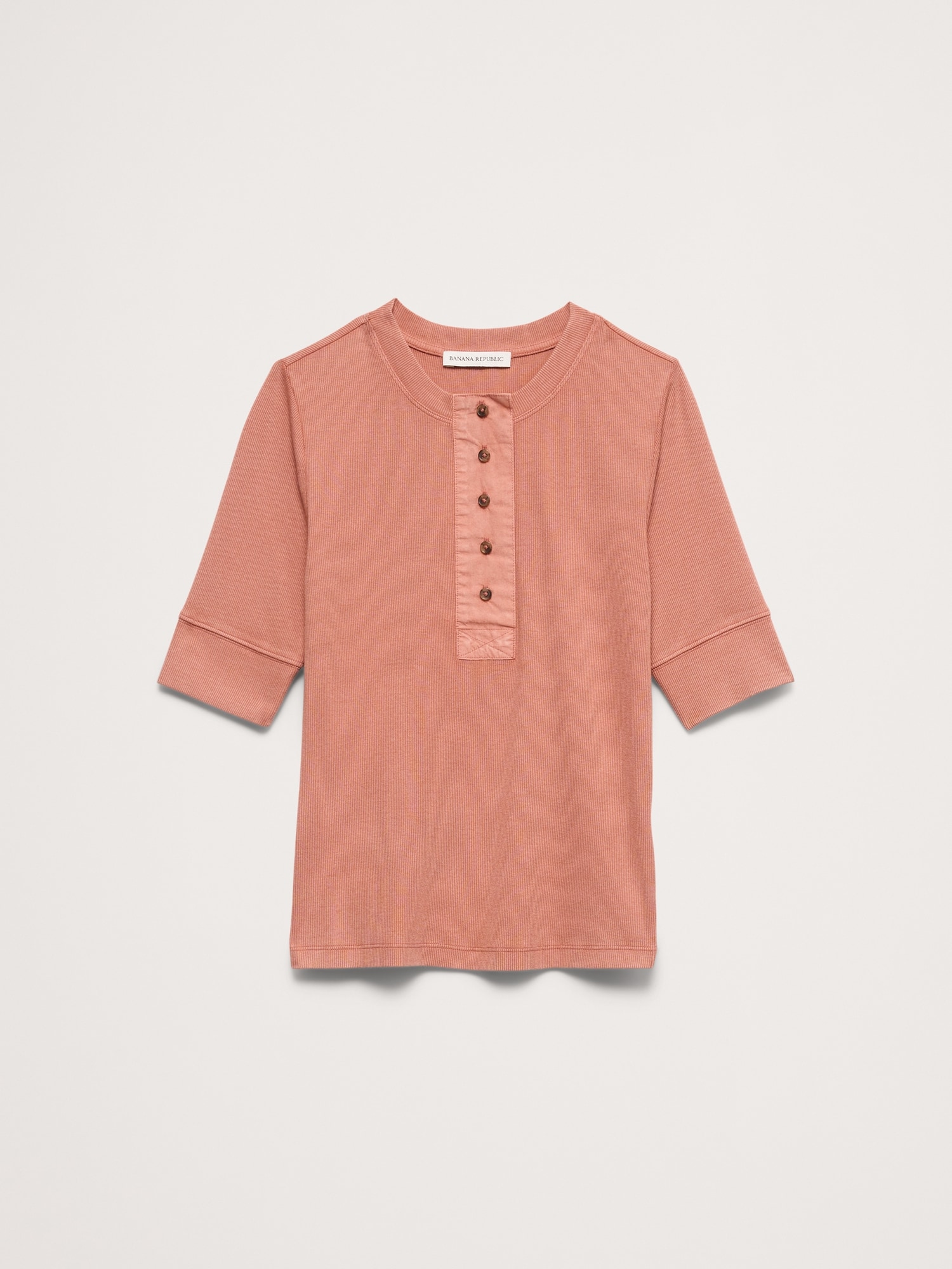 Image number 7 showing, Ribbed Henley