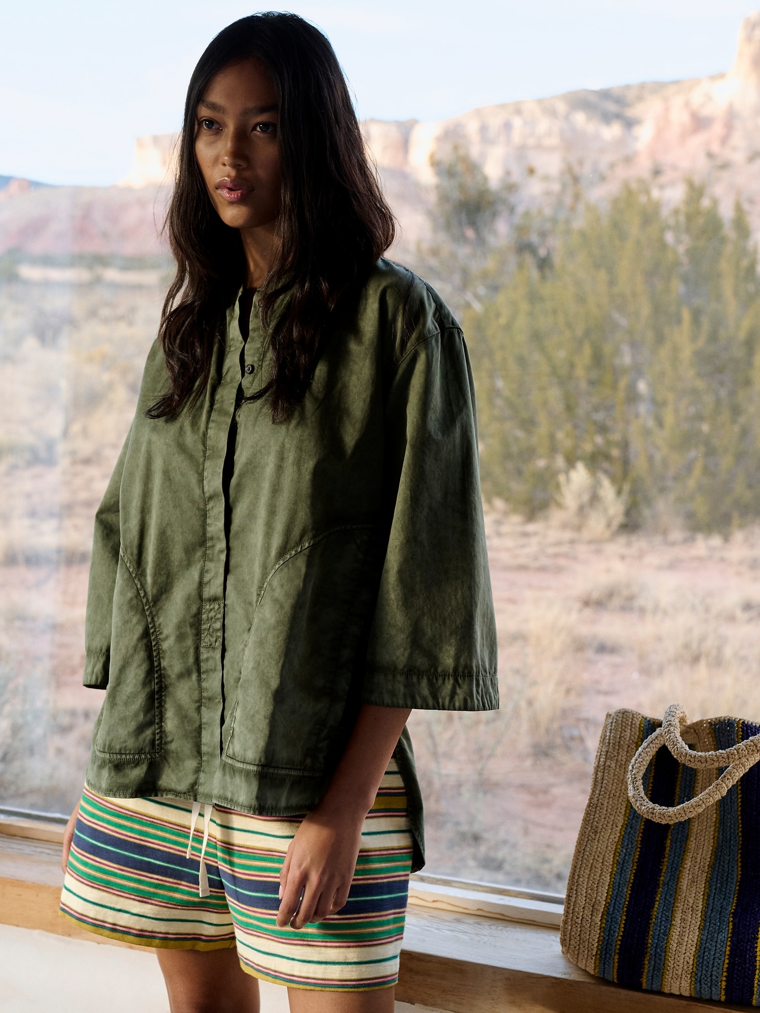 Image number 4 showing, Cotton Pull-On Short