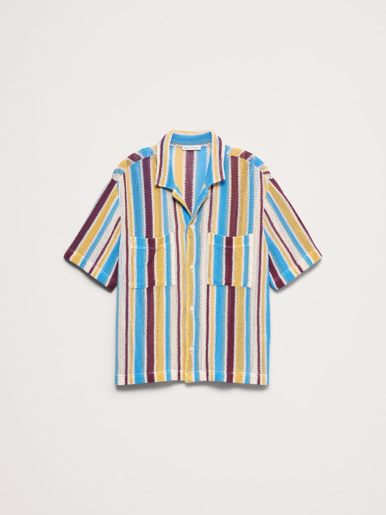 Image number 4 showing, Cotton Mesh Resort Shirt
