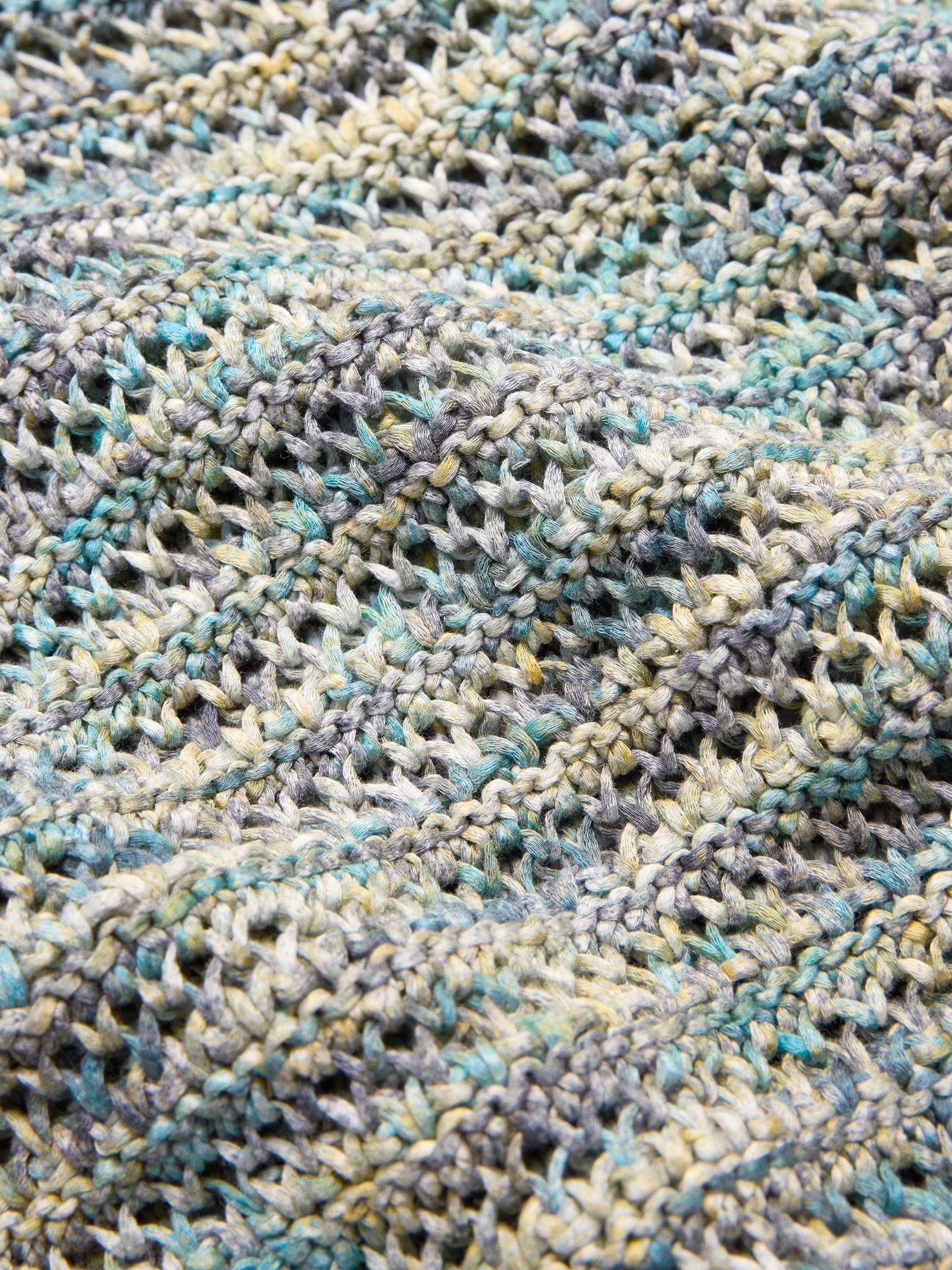 Image number 5 showing, Spacedye Cotton Crochet Vest