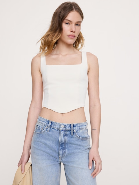 CAMISOLE CORSET EXTENSIBLE EFFET SCULPTANT
