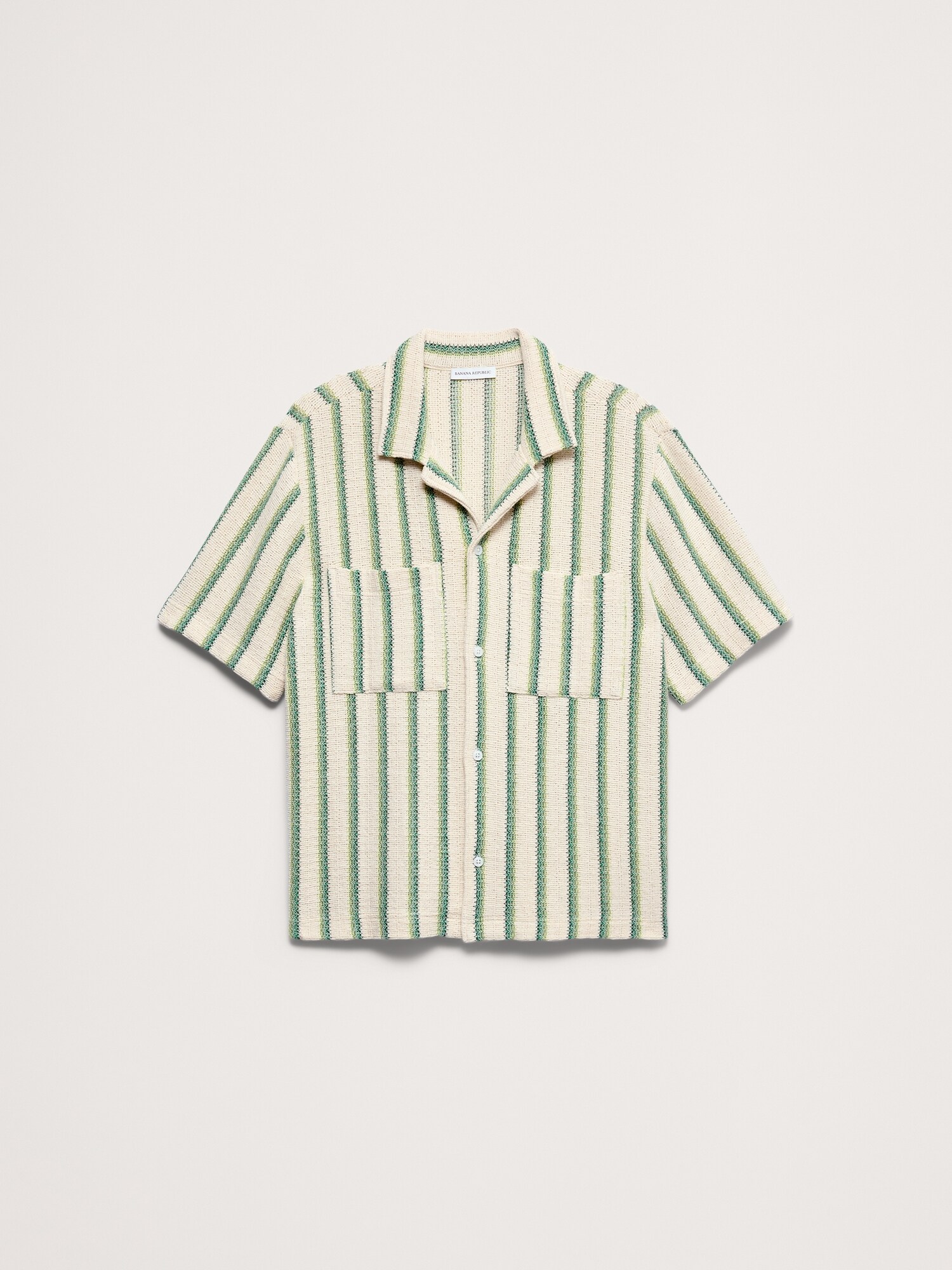 Image number 4 showing, Stripe Knit Resort Shirt