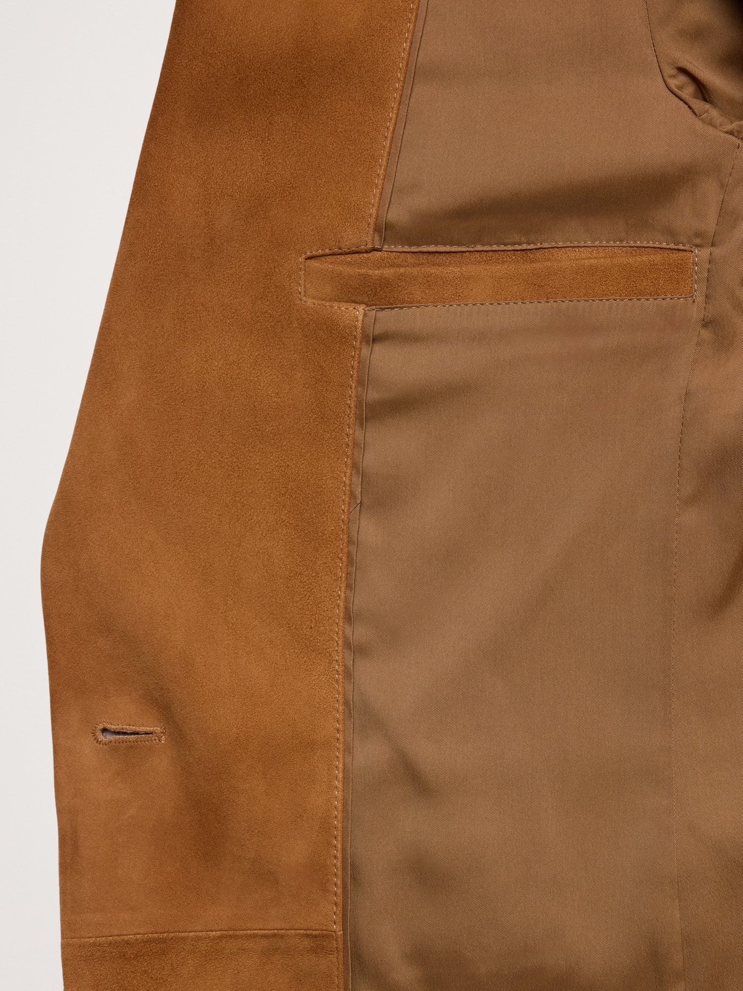 L'image numéro 5 présente Blazer en suède