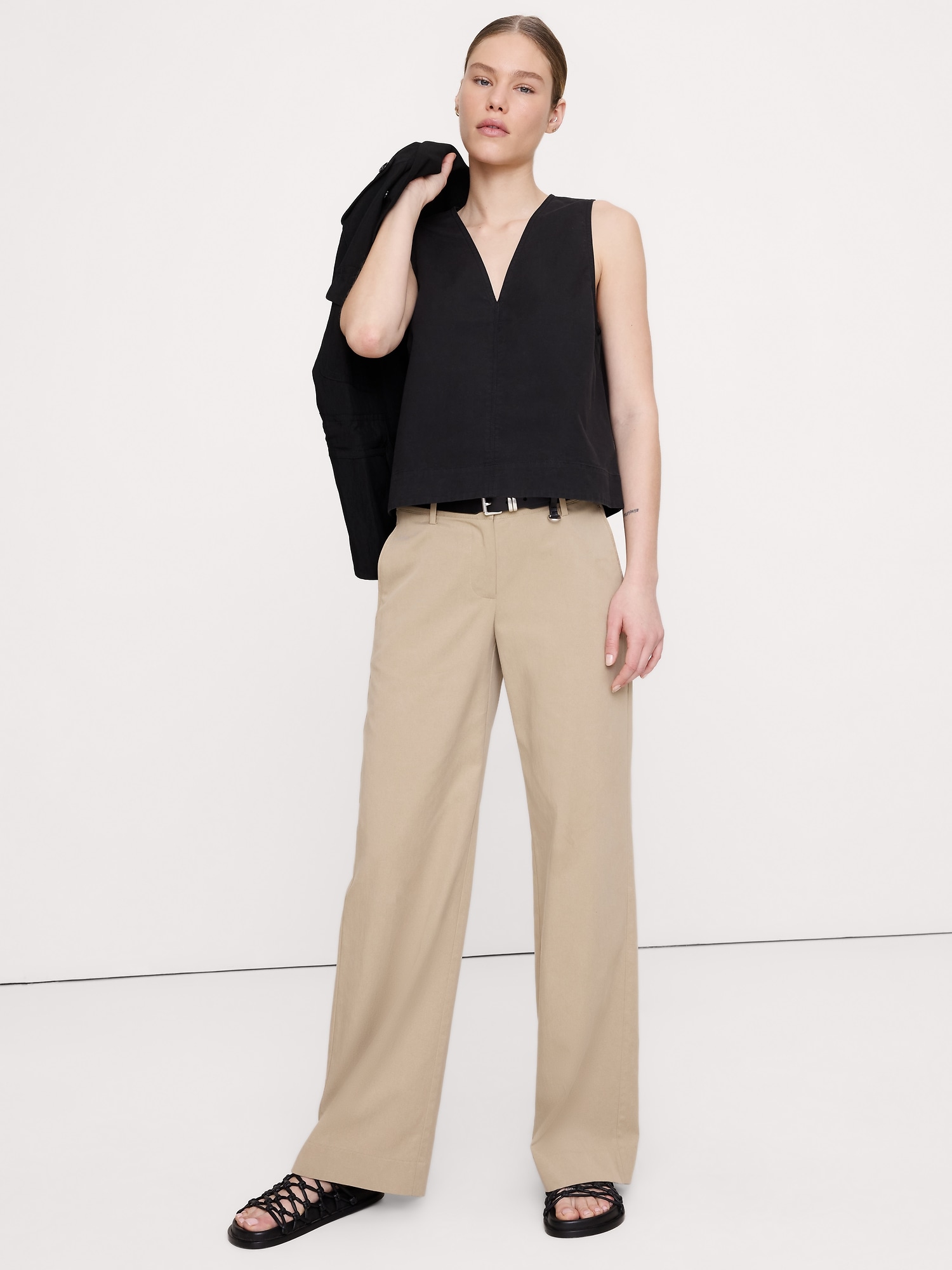 Image number 6 showing, Cotton Canvas Tank