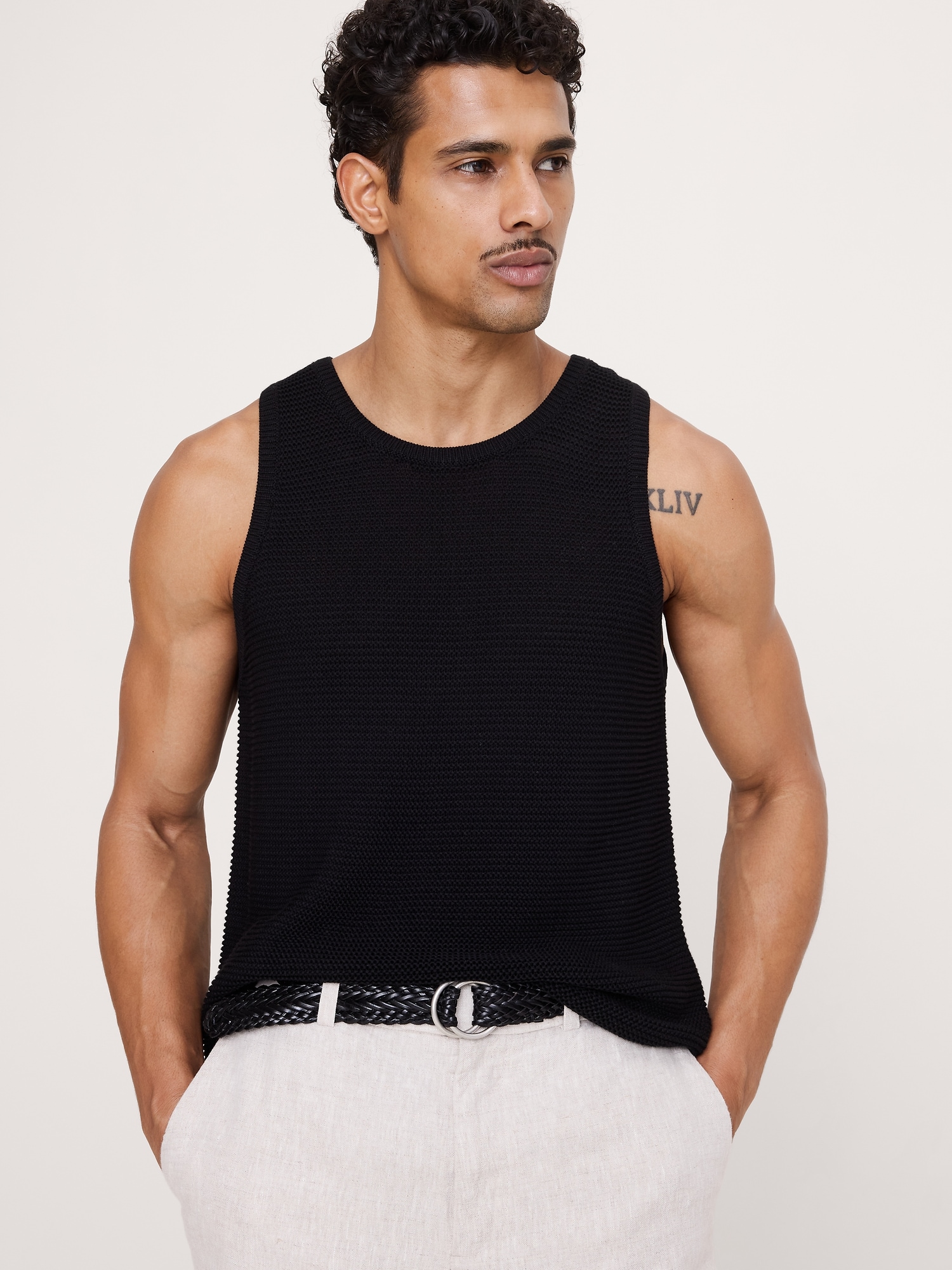 Image number 1 showing, Cotton Sweater Tank
