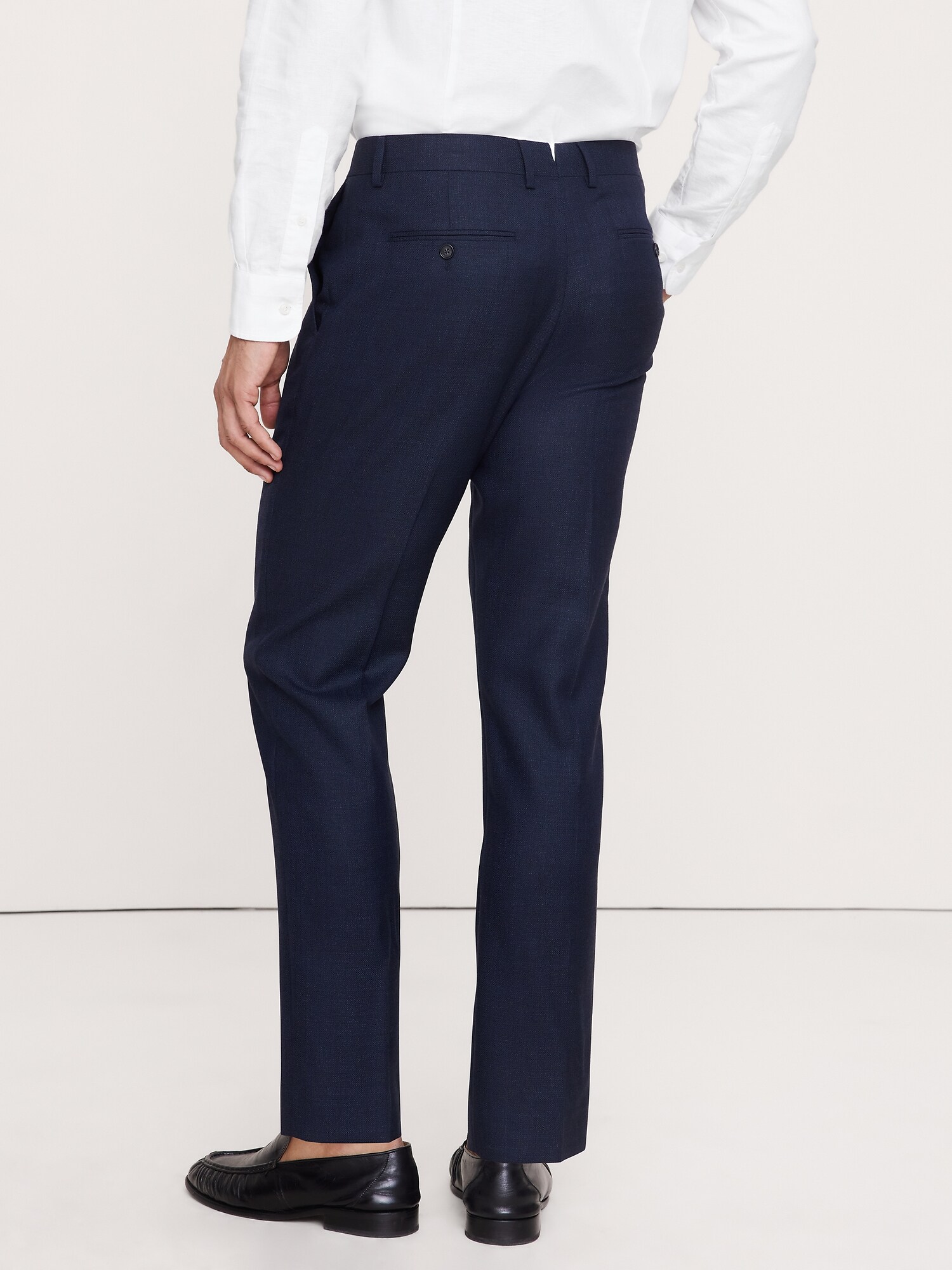 Image number 3 showing, Italian Wool Ventile Suit Pant
