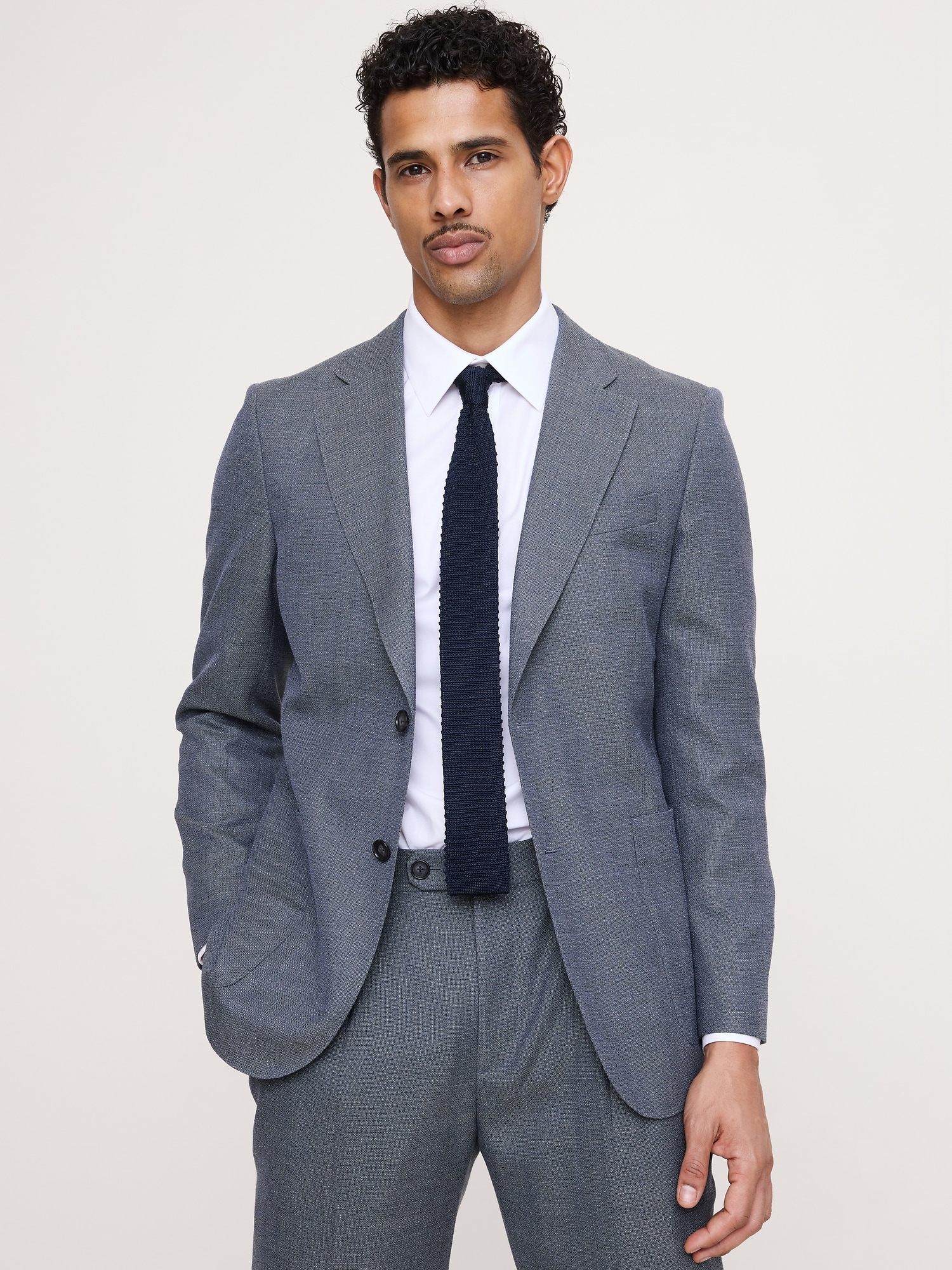 Image number 1 showing, Italian Wool Ventile Suit Jacket