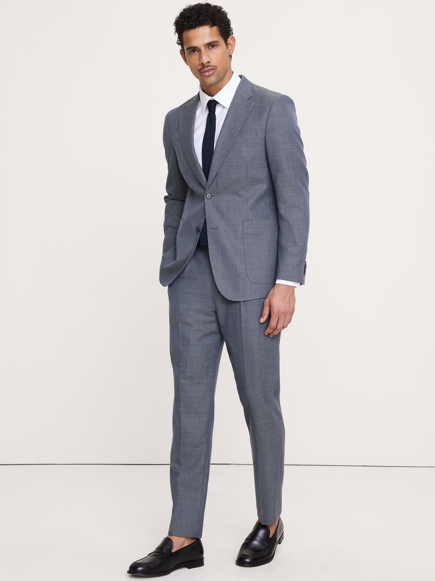 Image number 5 showing, Italian Wool Ventile Suit Jacket