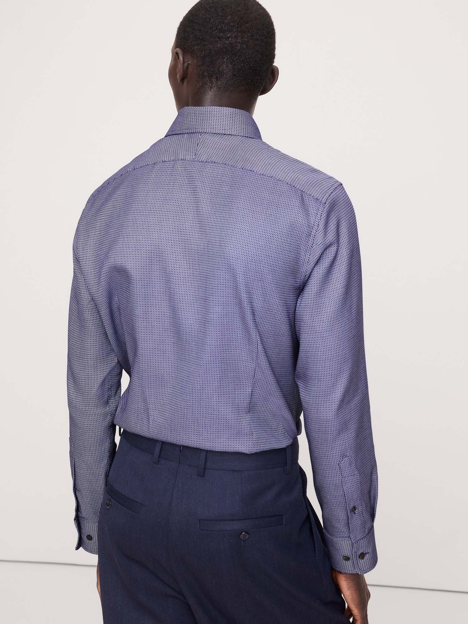 Image number 8 showing, Slim-Fit Wrinkle-Resistant Dress Shirt