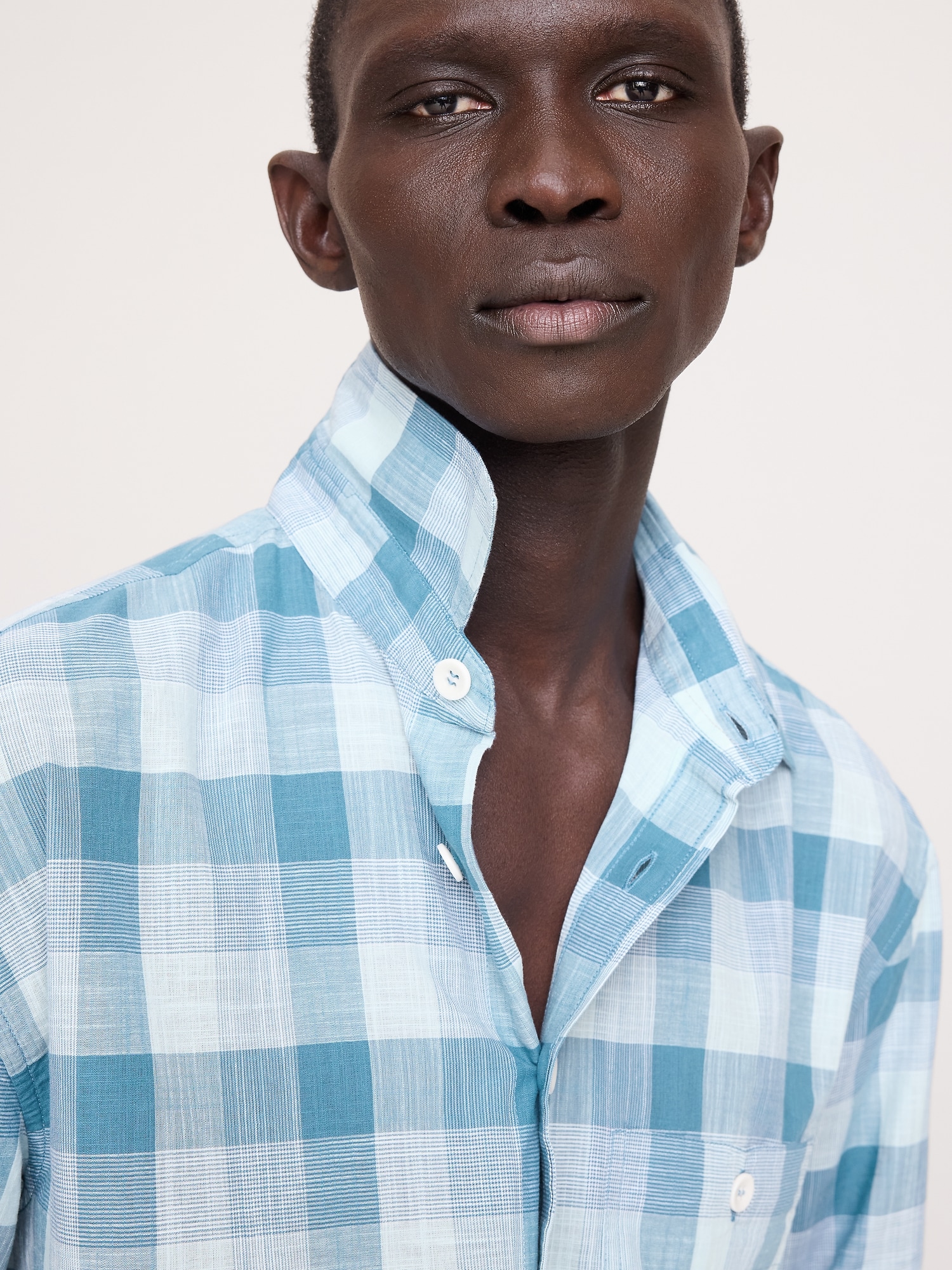 Image number 3 showing, Relaxed-Fit Summerweight Cotton Shirt