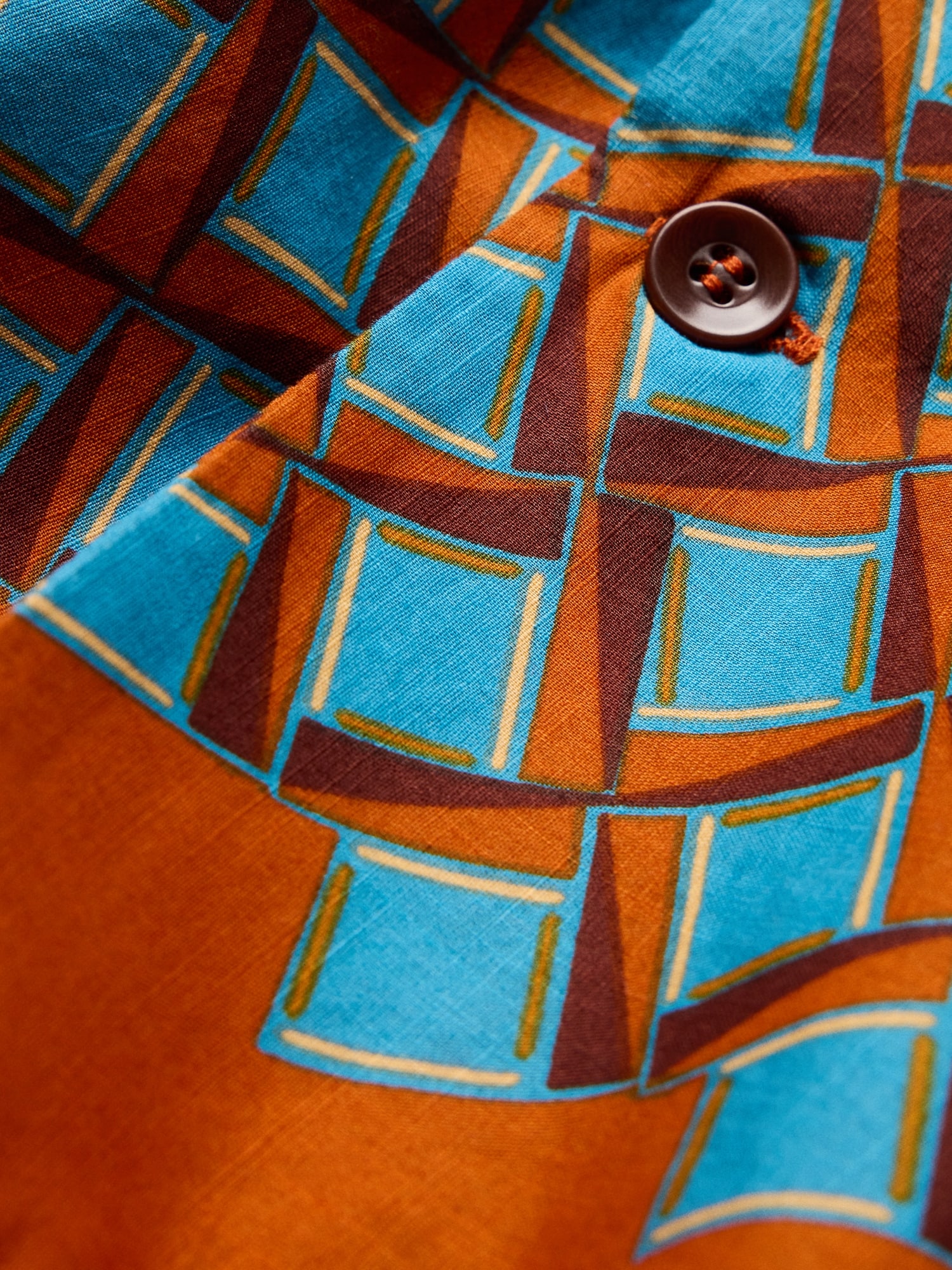 Image number 5 showing, Relaxed-Fit Cotton Slub Resort Shirt