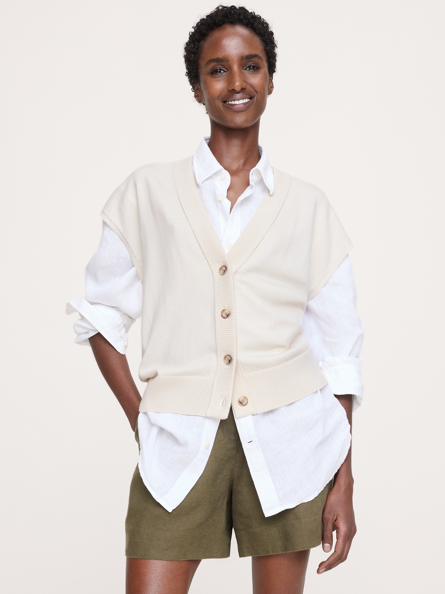 Image number 1 showing, Merino Sweater Vest