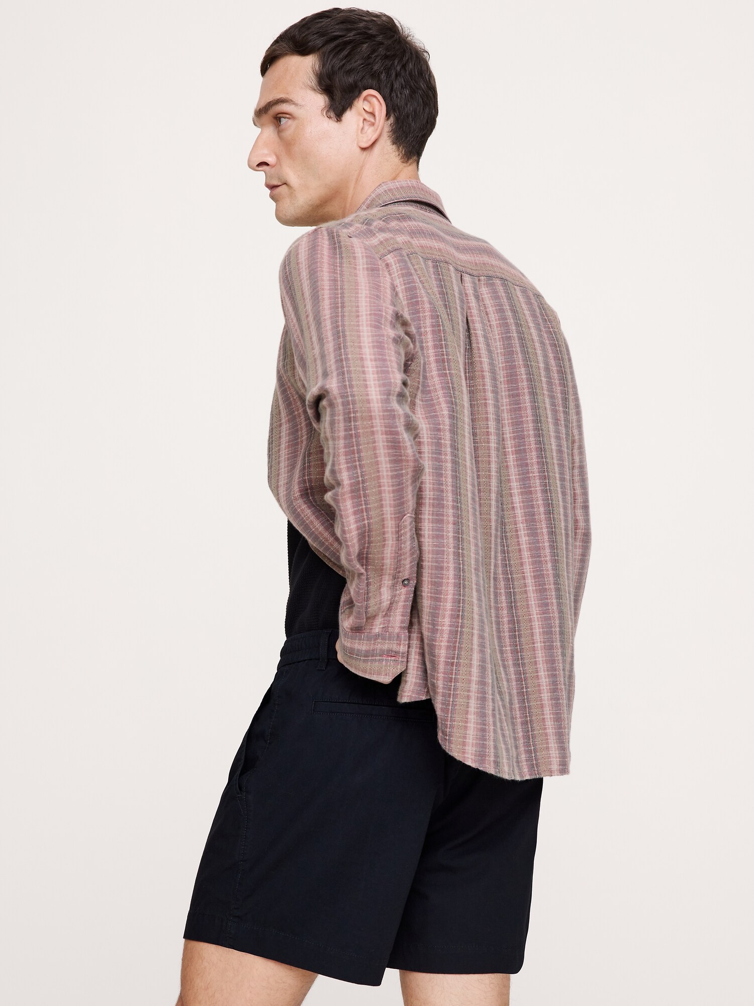 Image number 3 showing, 5" Lightweight Cotton Pull-On Short