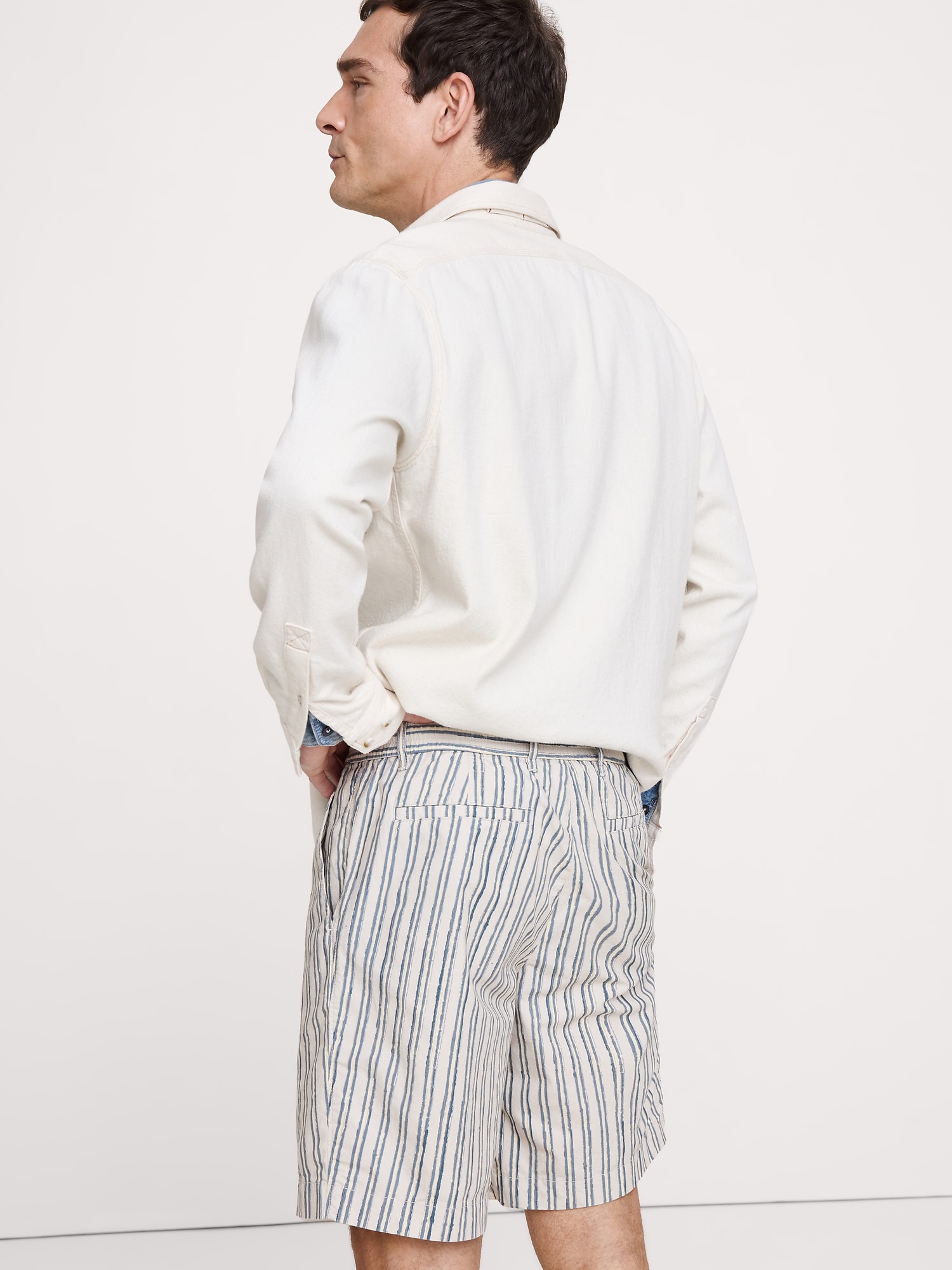 Image number 3 showing, 9" Lightweight Cotton Pull-On Short