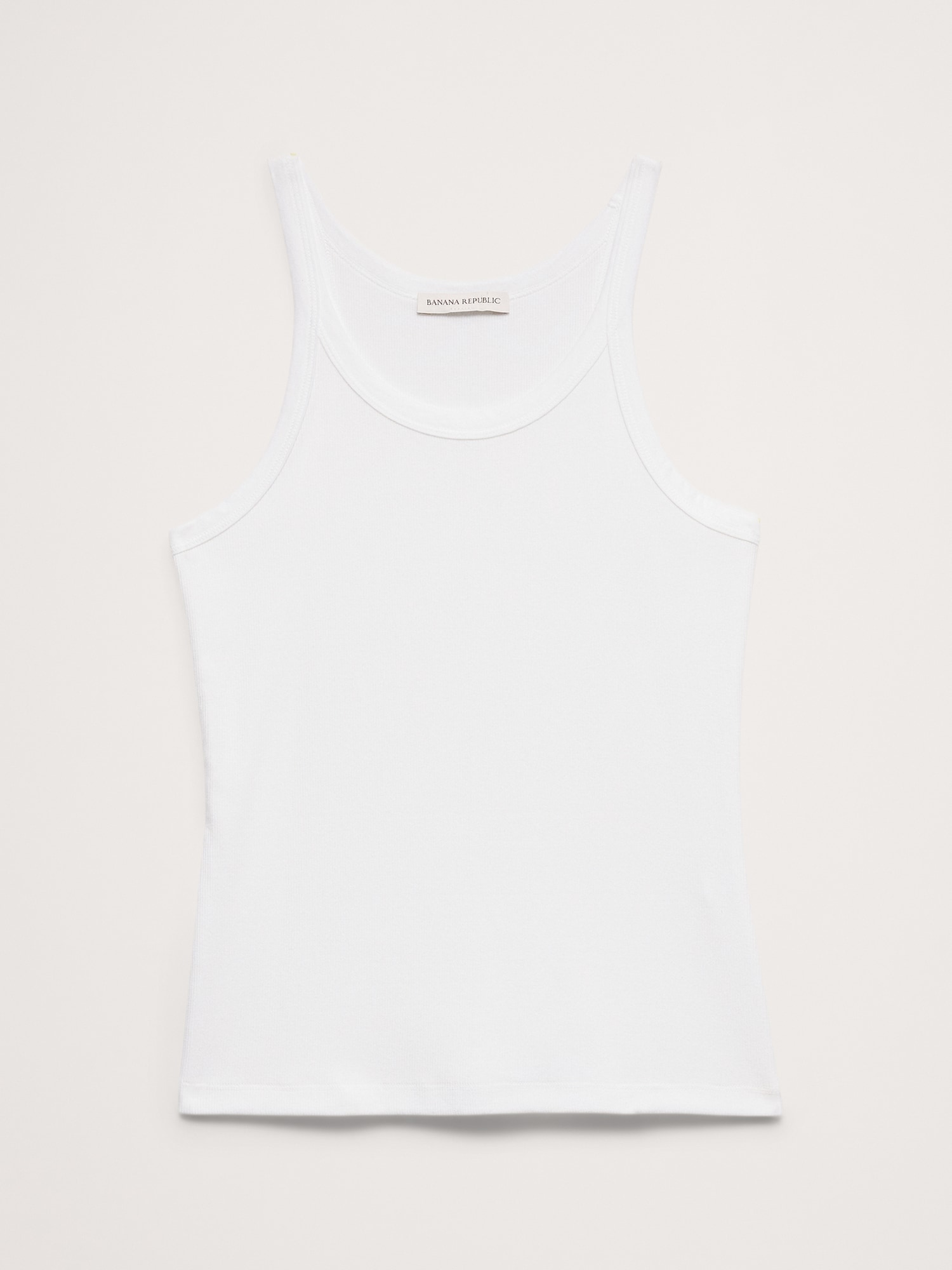 Image number 4 showing, Ribbed Scoop-Neck Tank