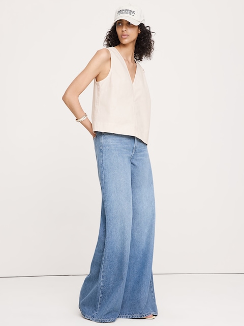 CAMISOLE EN TOILE DE COTON