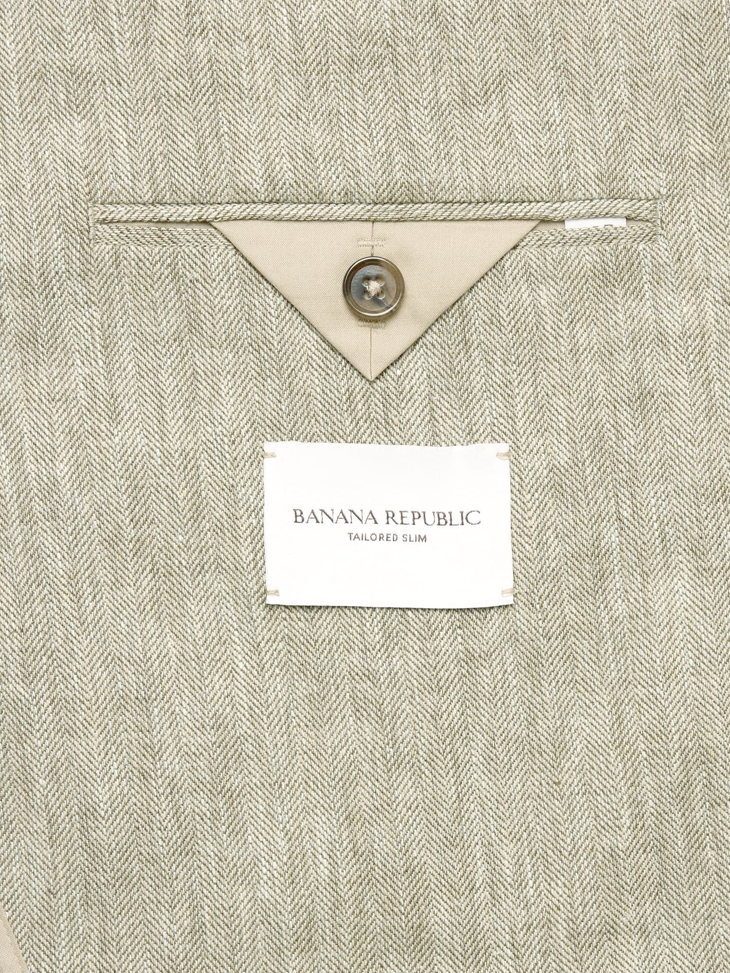 Image number 8 showing, Green Linen-Cotton Suit Jacket