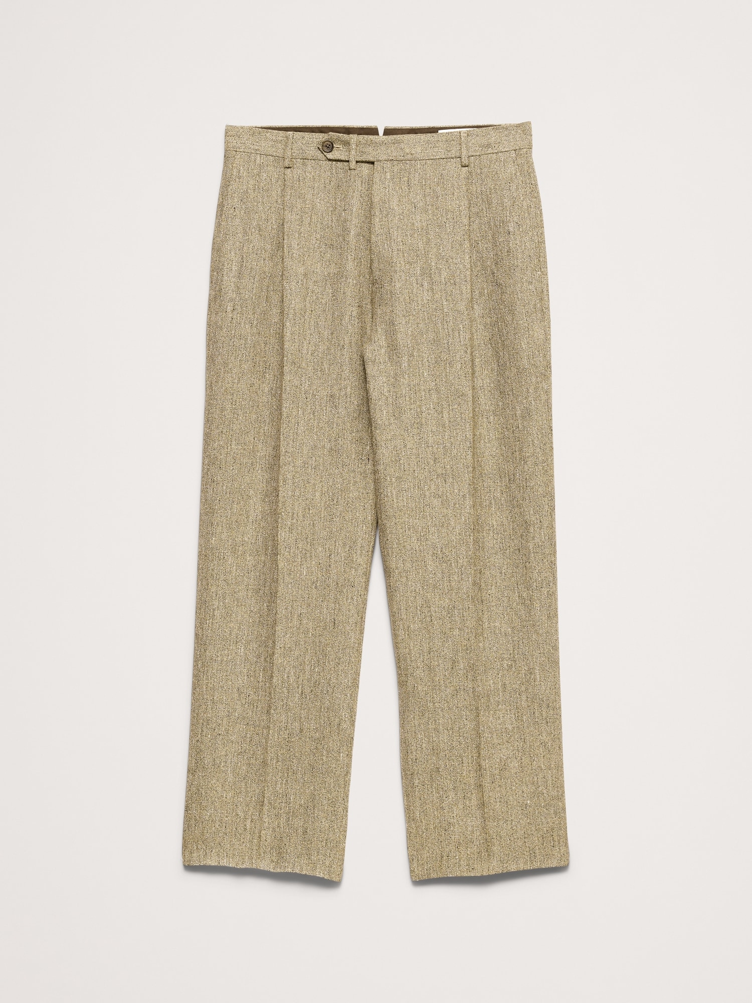 L'image numéro 5 présente Pantalon de complet ample en lin italien