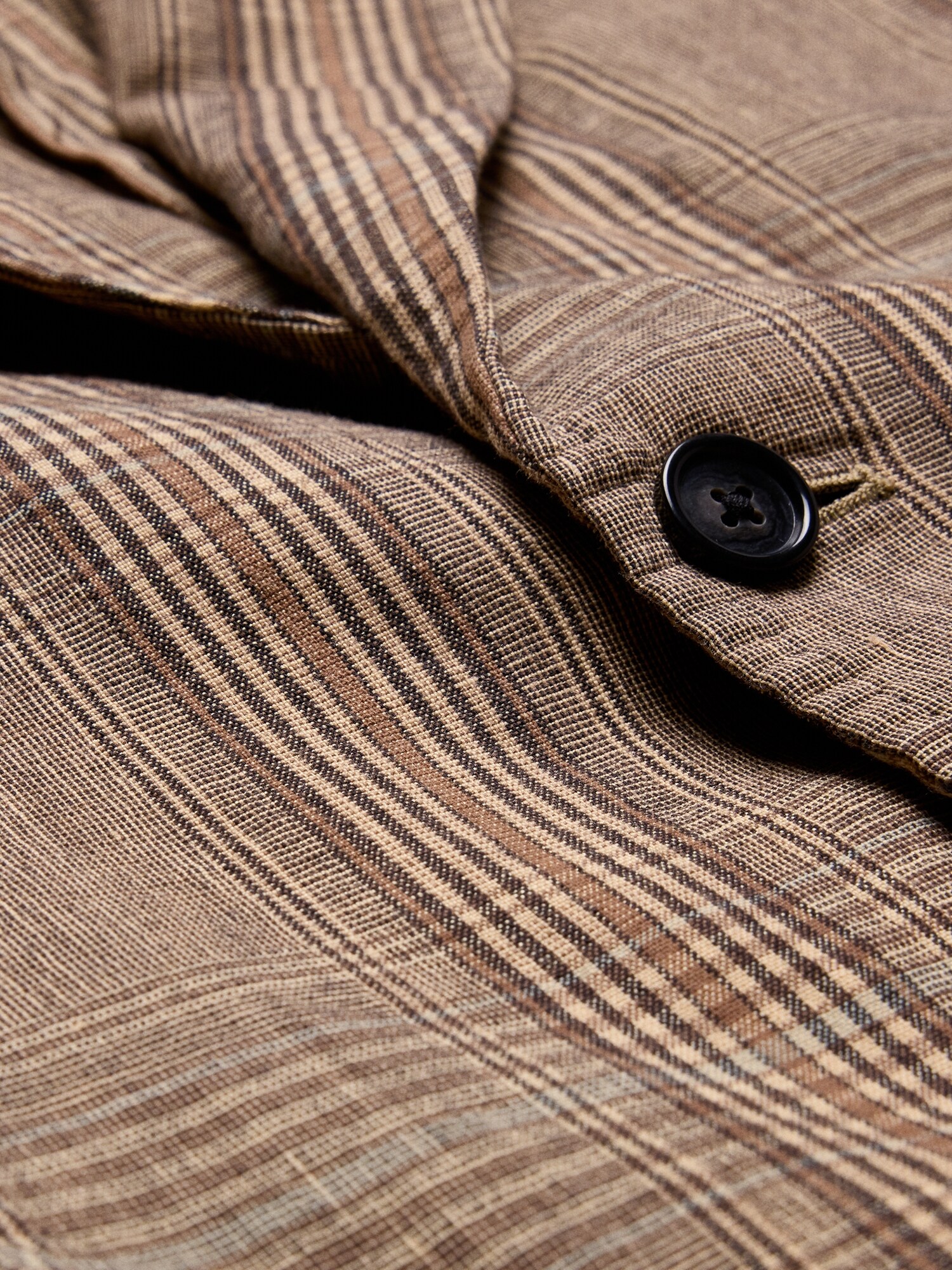 Image number 7 showing, Italian Plaid Cotton-Linen Blazer