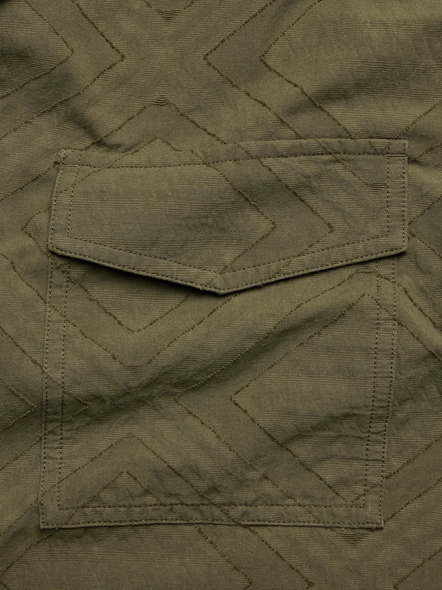 Image number 5 showing, Relaxed-Fit Cotton Jacquard Resort Shirt