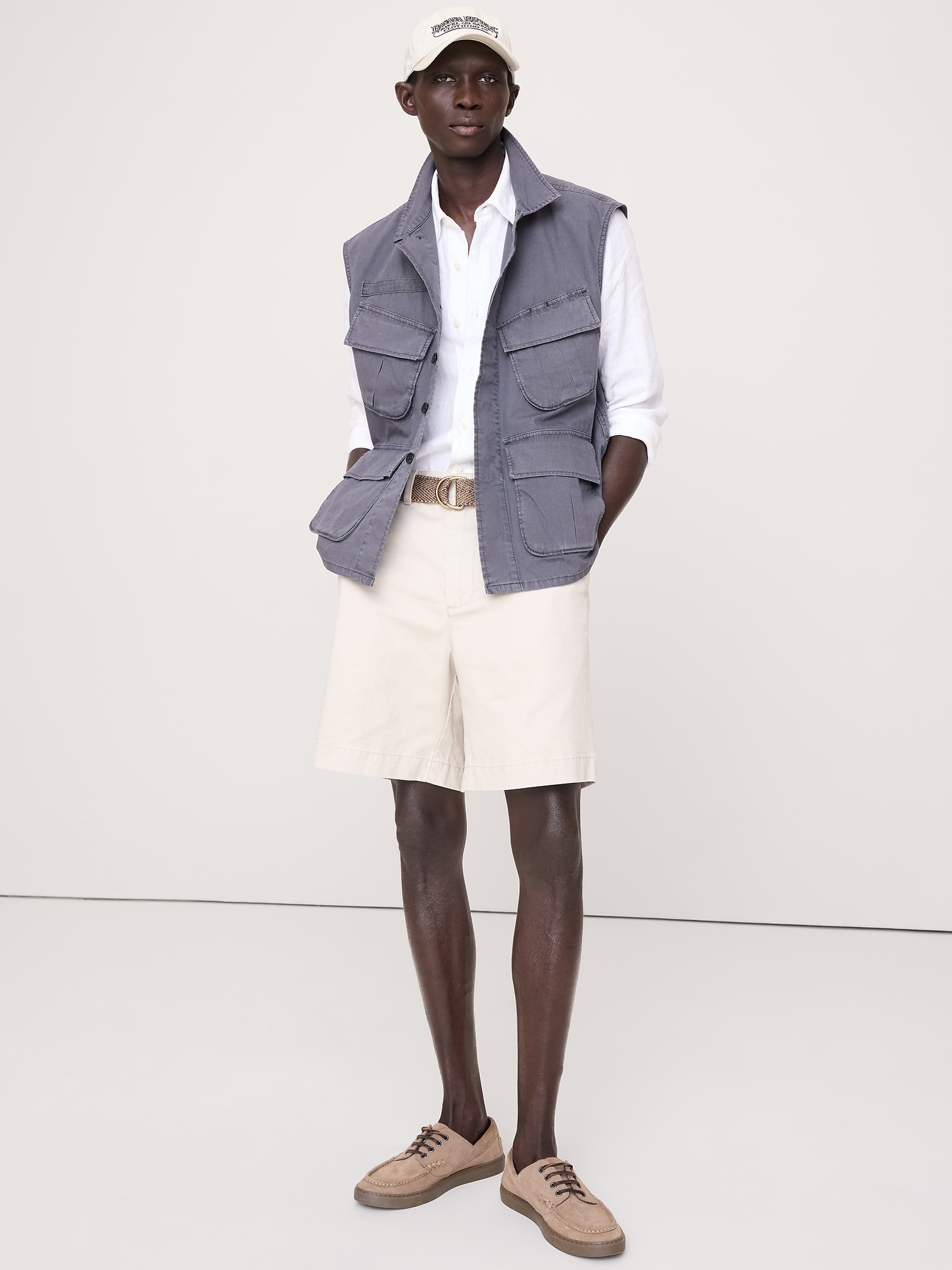 Image number 1 showing, Cotton Utility Vest