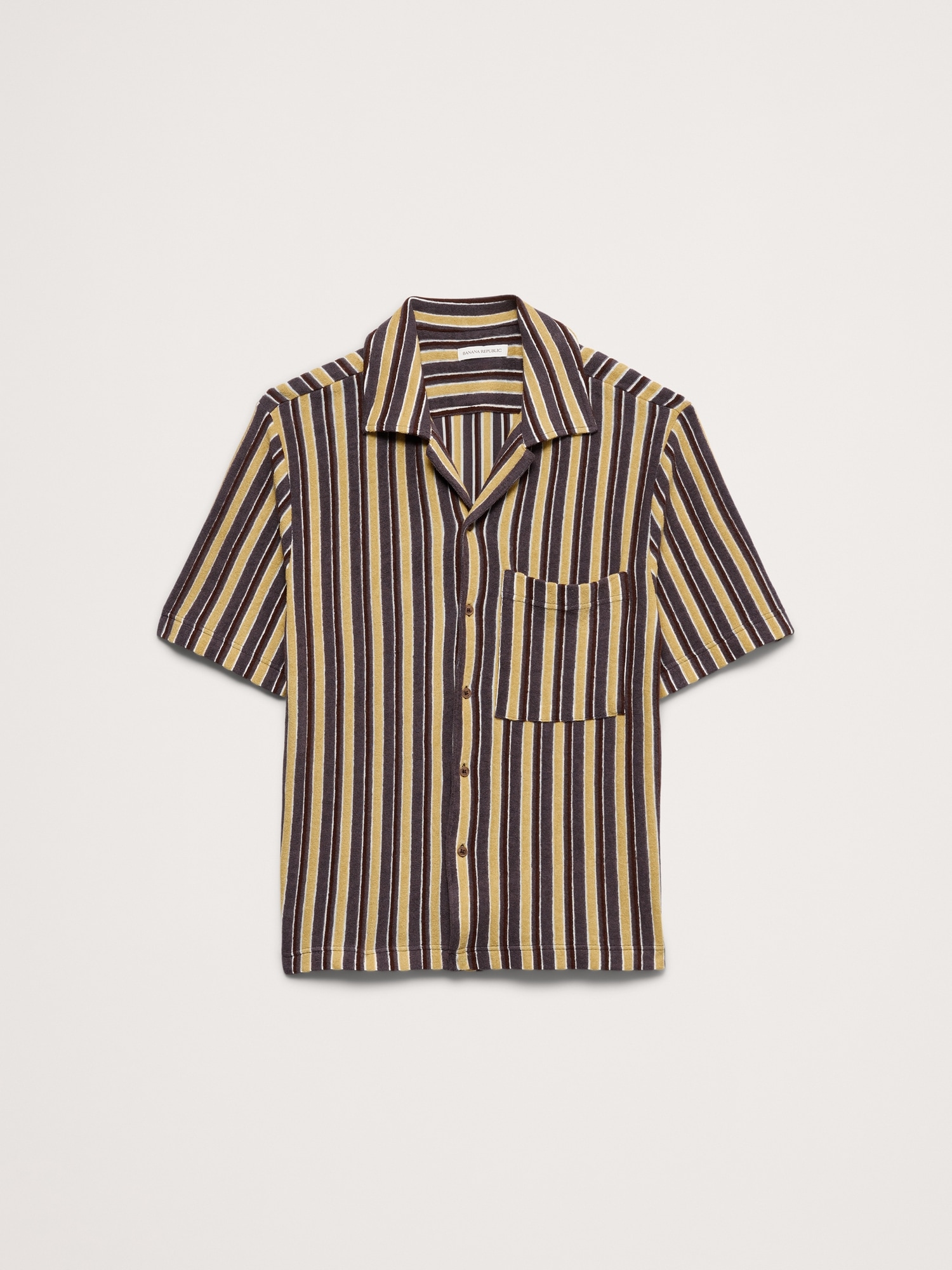 Image number 4 showing, Stripe Terry Resort Shirt