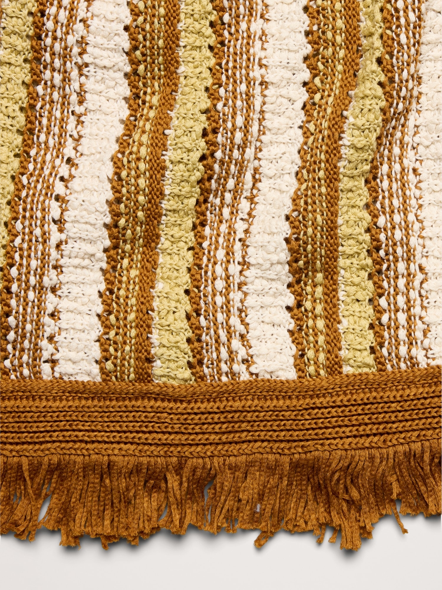 Image number 5 showing, Fringe Cotton Polo Cardigan