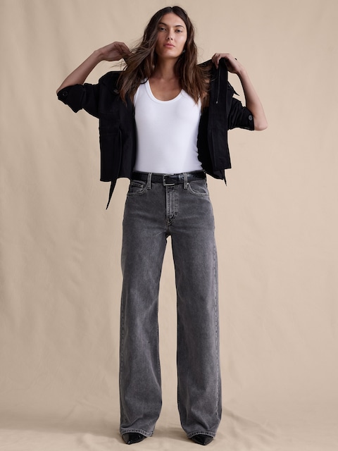 LE CÉLÈBRE JEAN CLASSIQUE À JAMBE LARGE