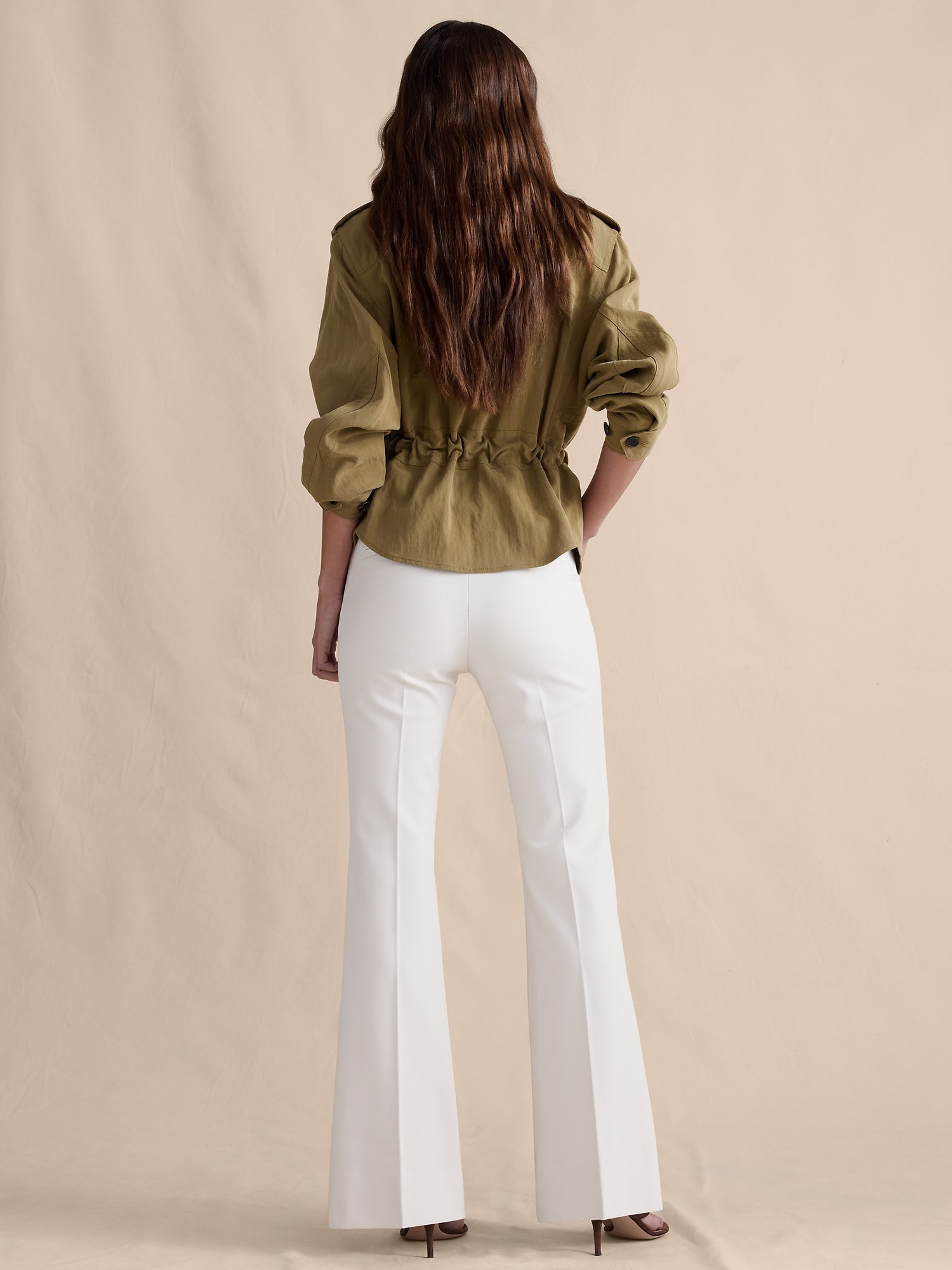 Image number 7 showing, High-Rise Modern Flare City Stretch Pant