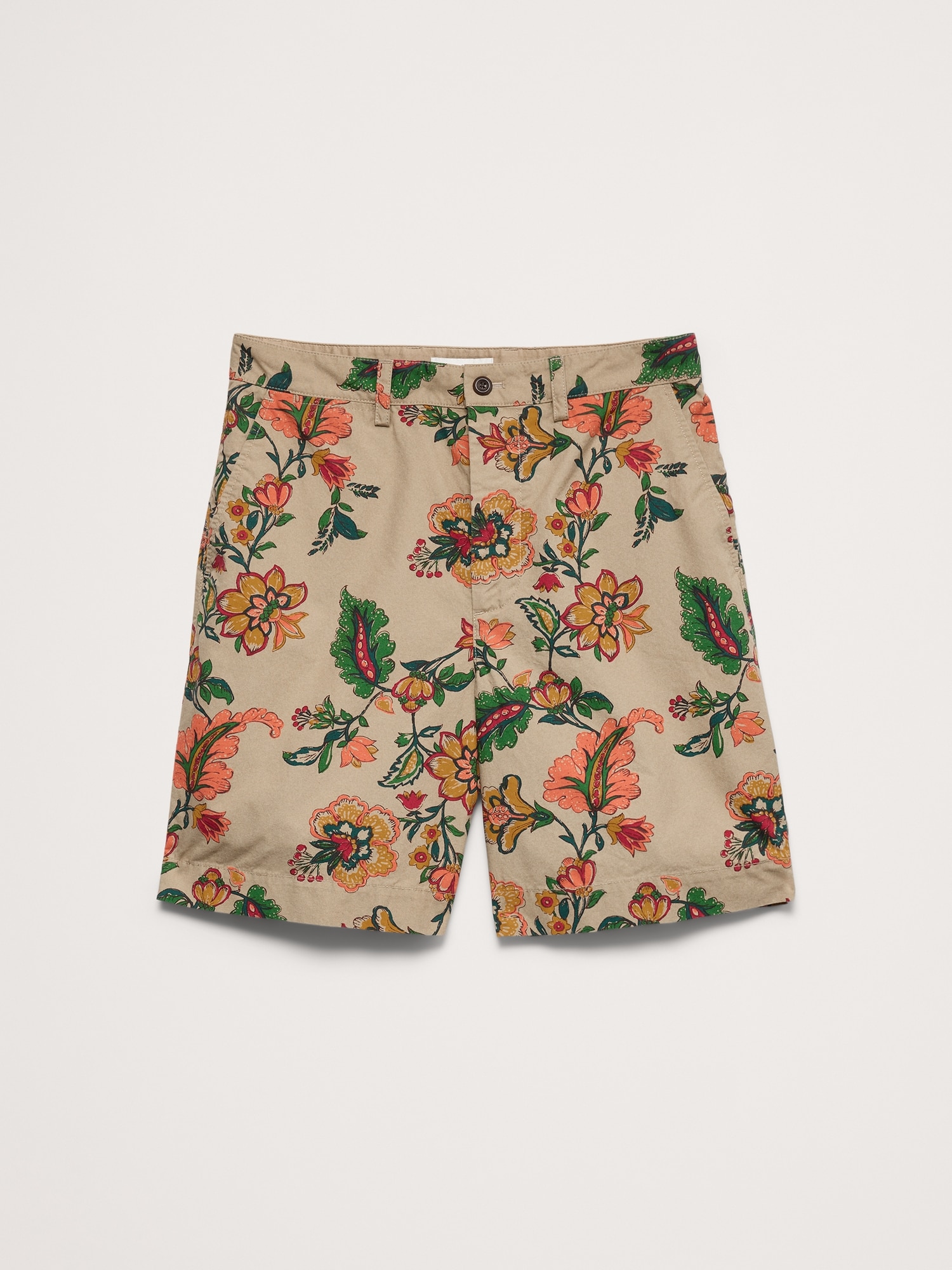 L'image numéro 4 présente Bermuda à motif fleuri 20 cm