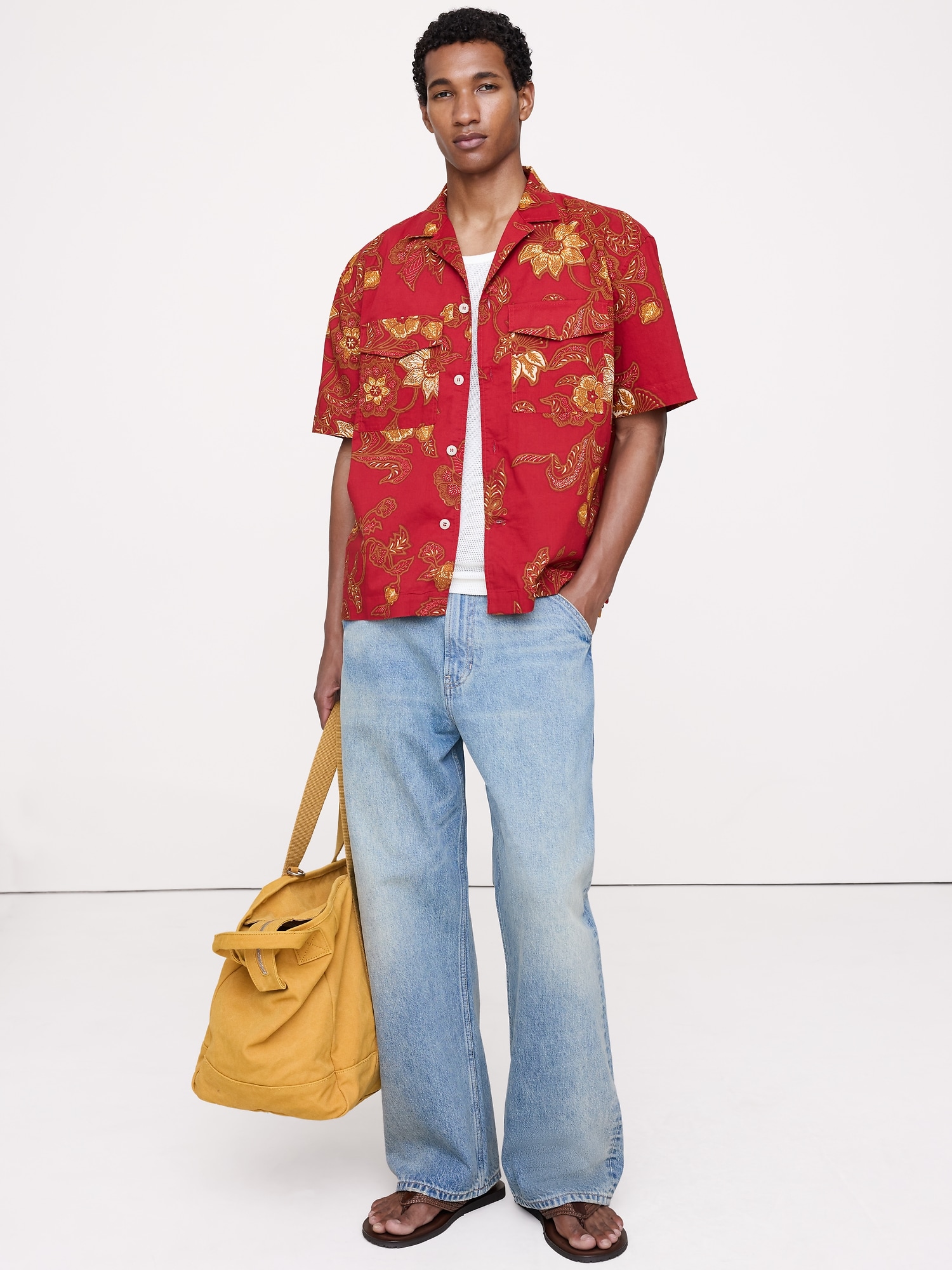 Image number 3 showing, Archive Reissue Relaxed-Fit Cotton Poplin Shirt