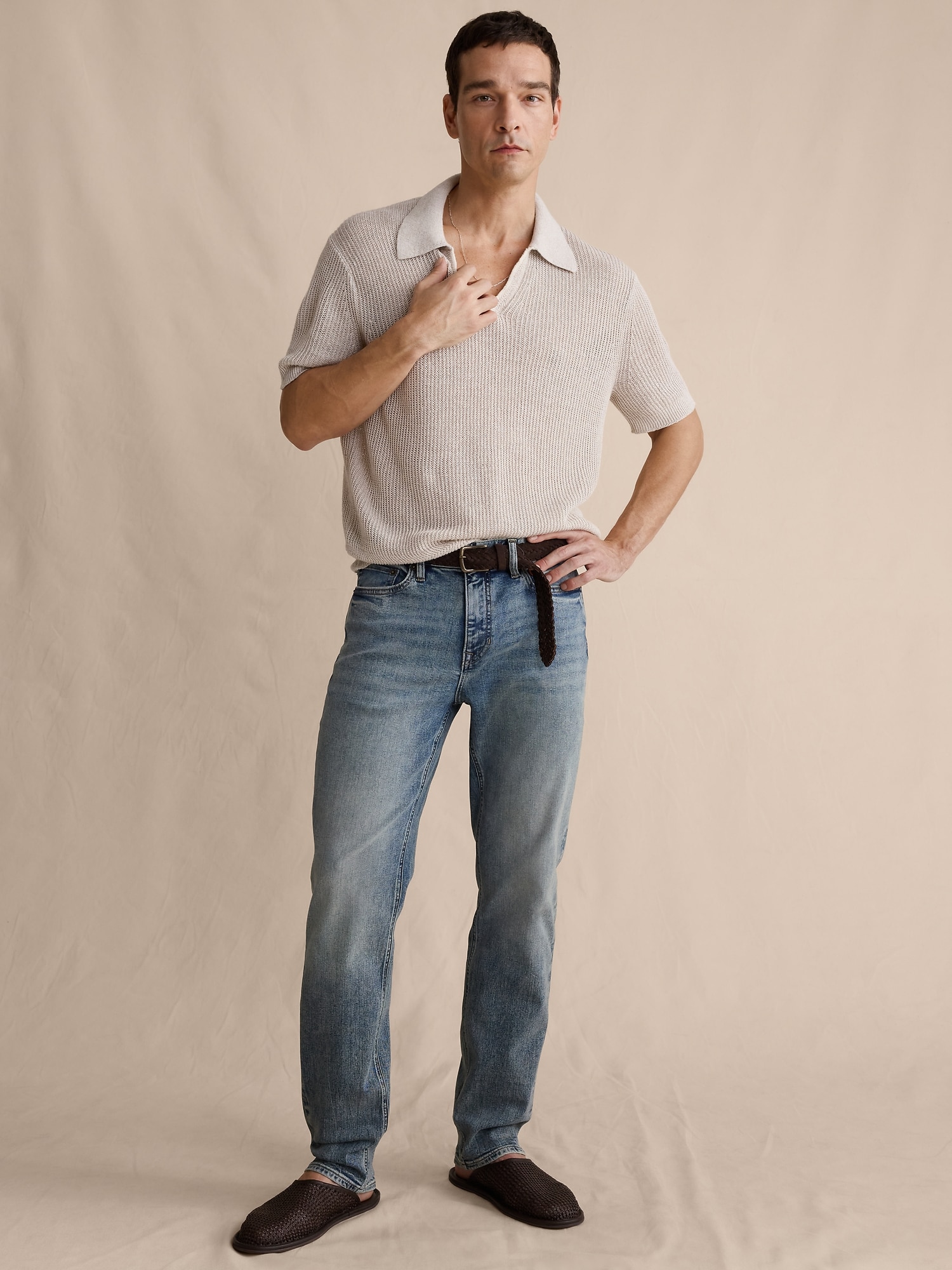 Image number 1 showing, Athletic Luxe Traveler Jean