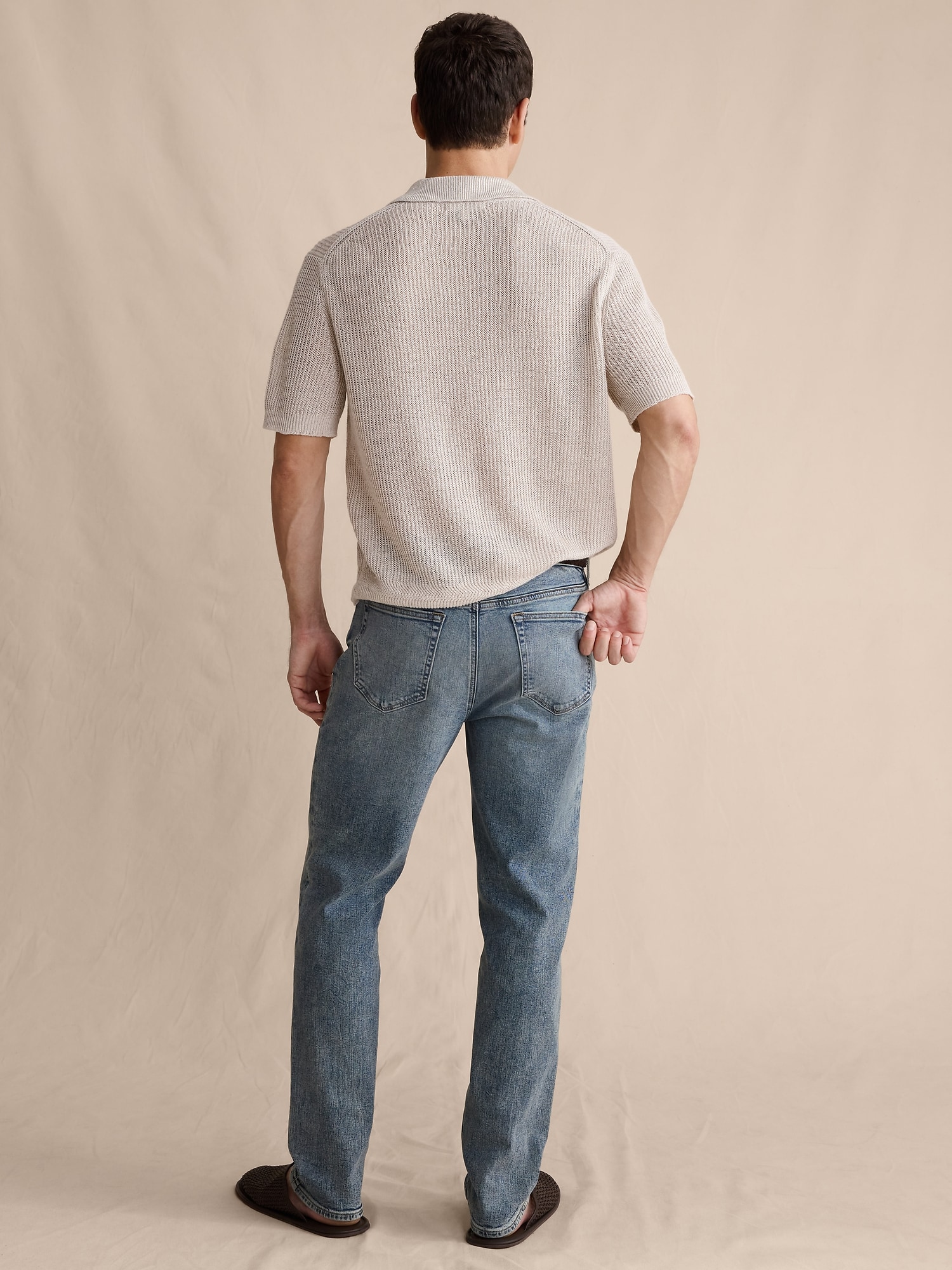 Image number 3 showing, Athletic Luxe Traveler Jean