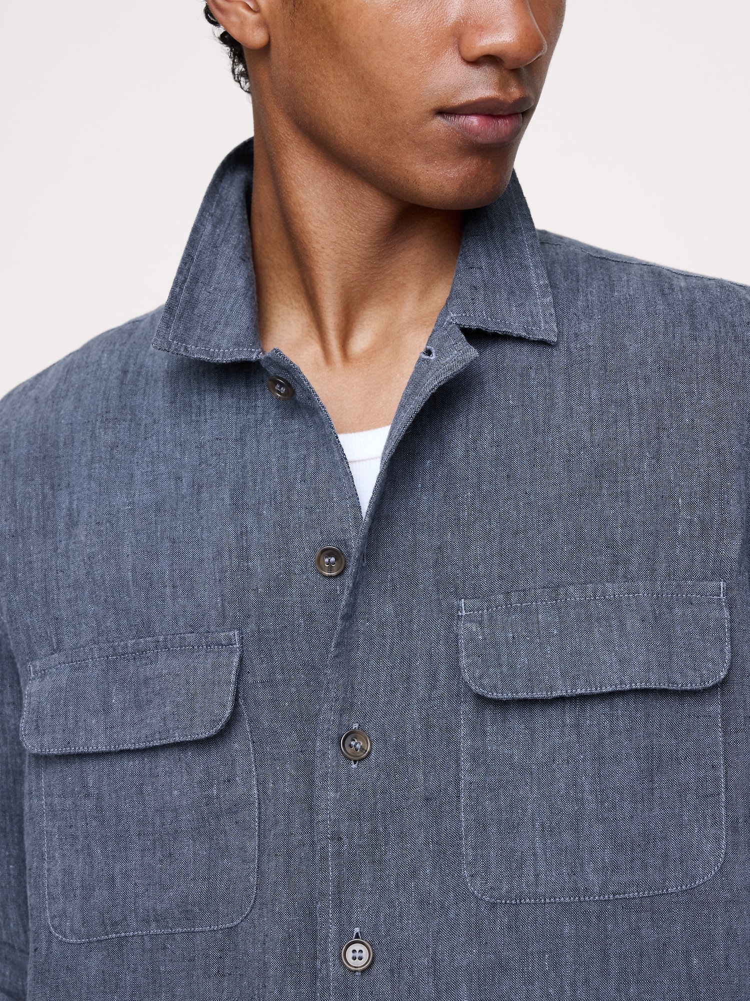 Image number 5 showing, Relaxed-Fit Linen Resort Shirt