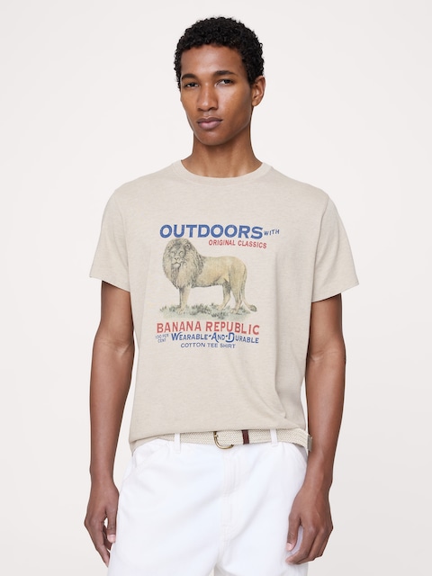 T-SHIRT À IMPRIMÉ RETOUR AUX ARCHIVES