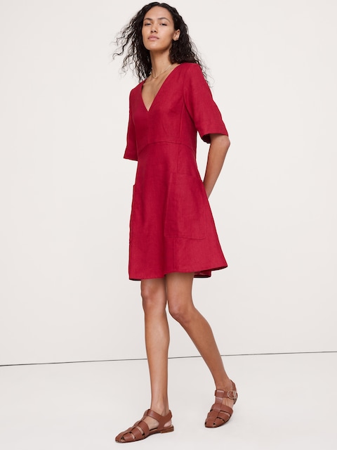 ROBE COURTE AVEC POCHES