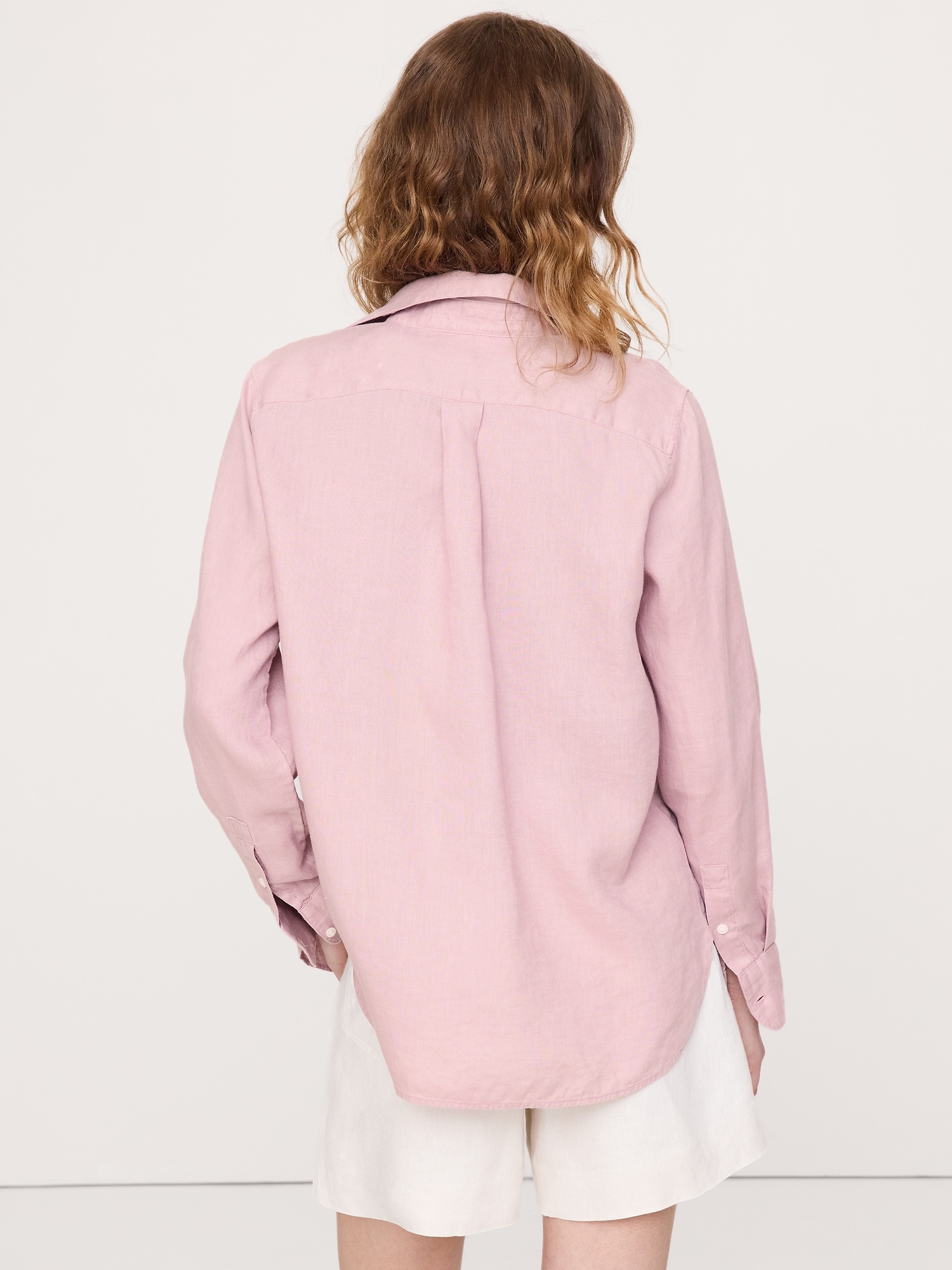 L'image numéro 2 présente Chemisier de tous les jours en lin