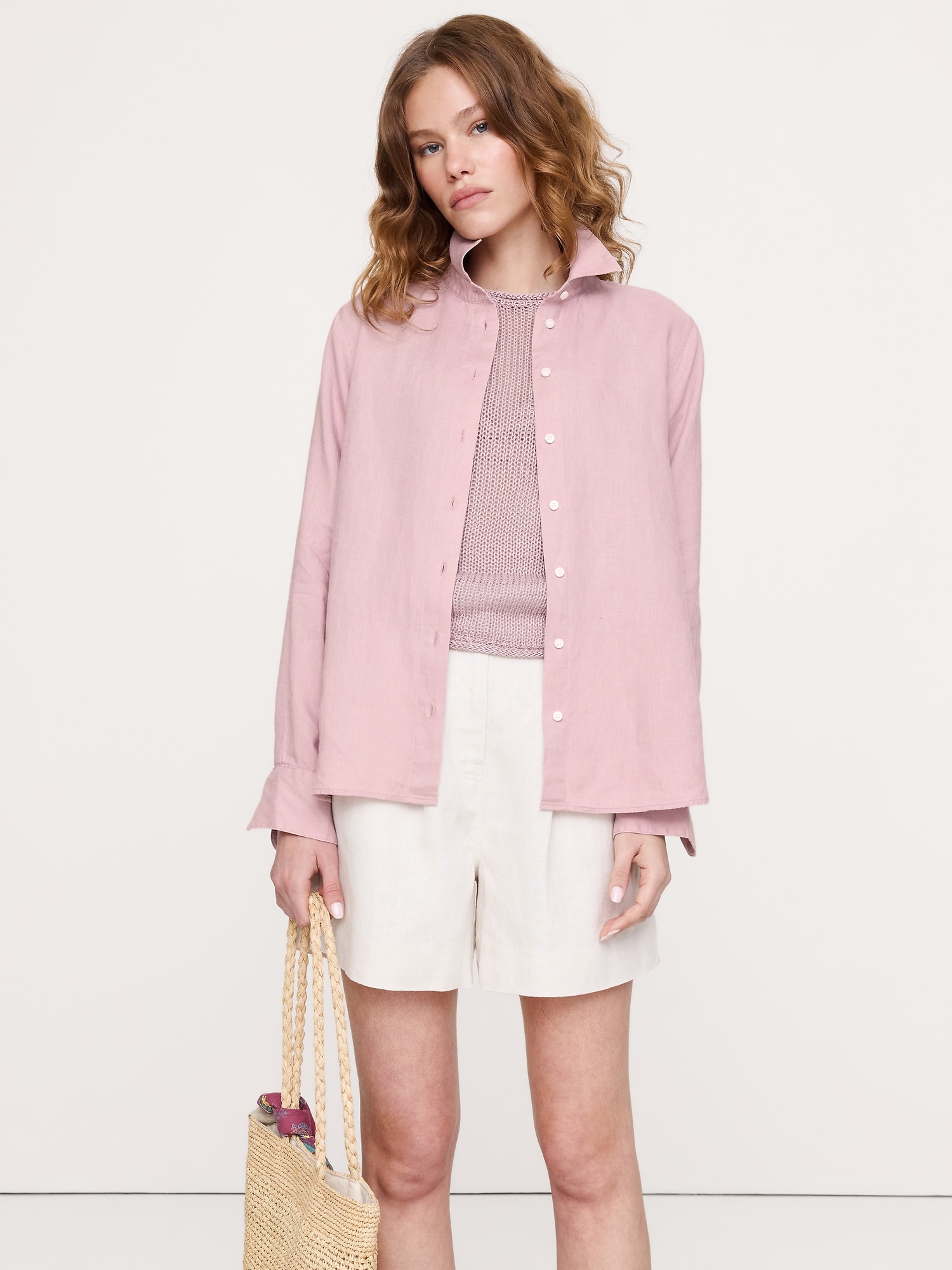 L'image numéro 3 présente Chemisier de tous les jours en lin