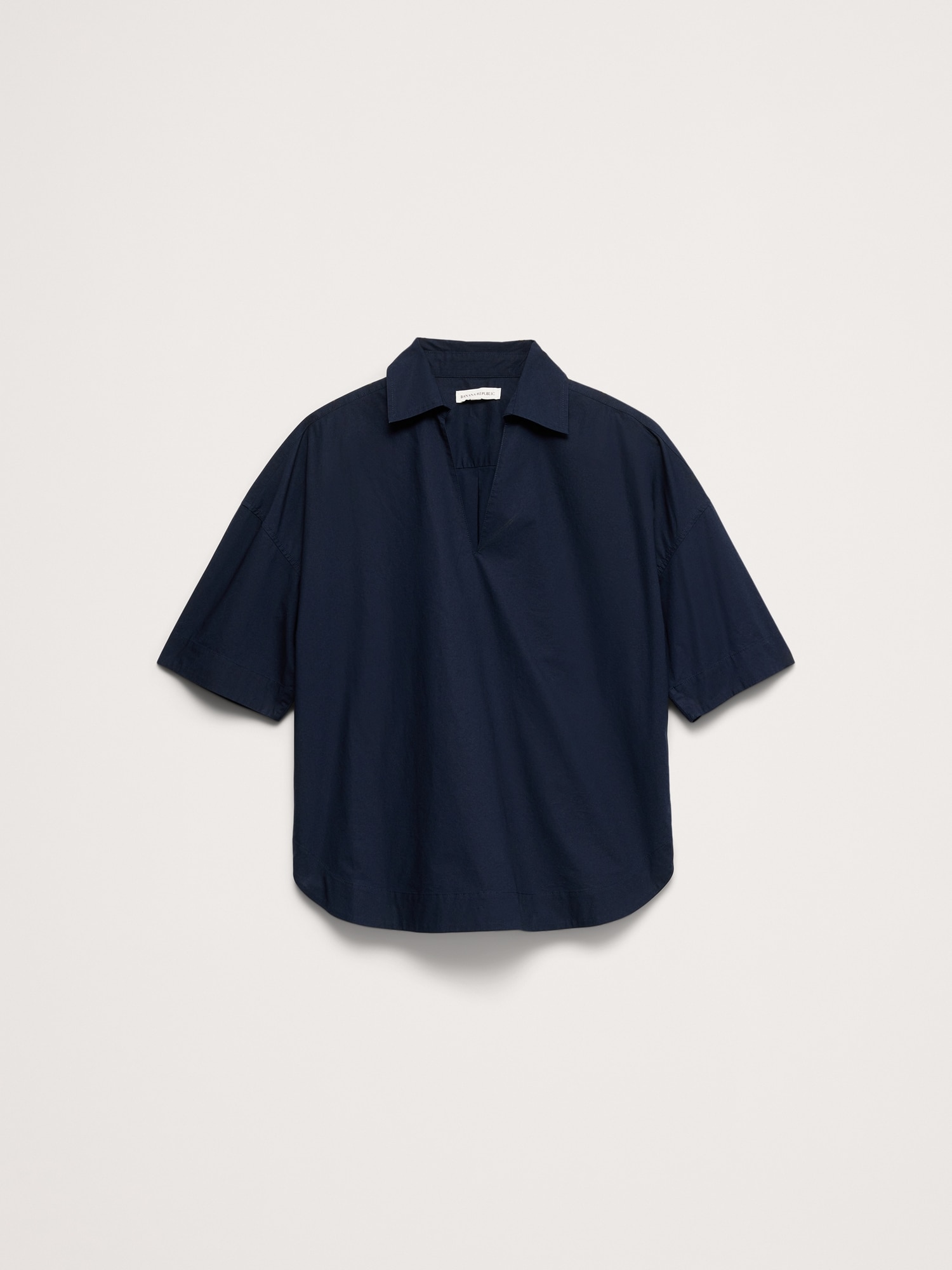 Image number 5 showing, Cotton Poplin Popover Tunic