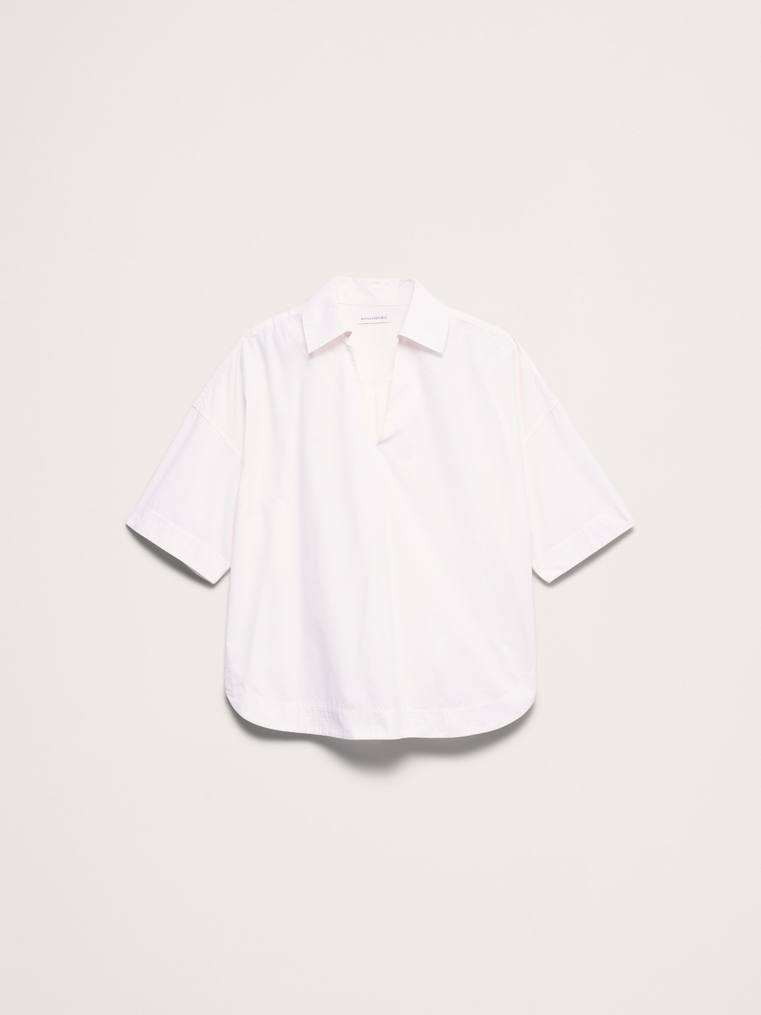 Image number 8 showing, Cotton Poplin Popover Tunic