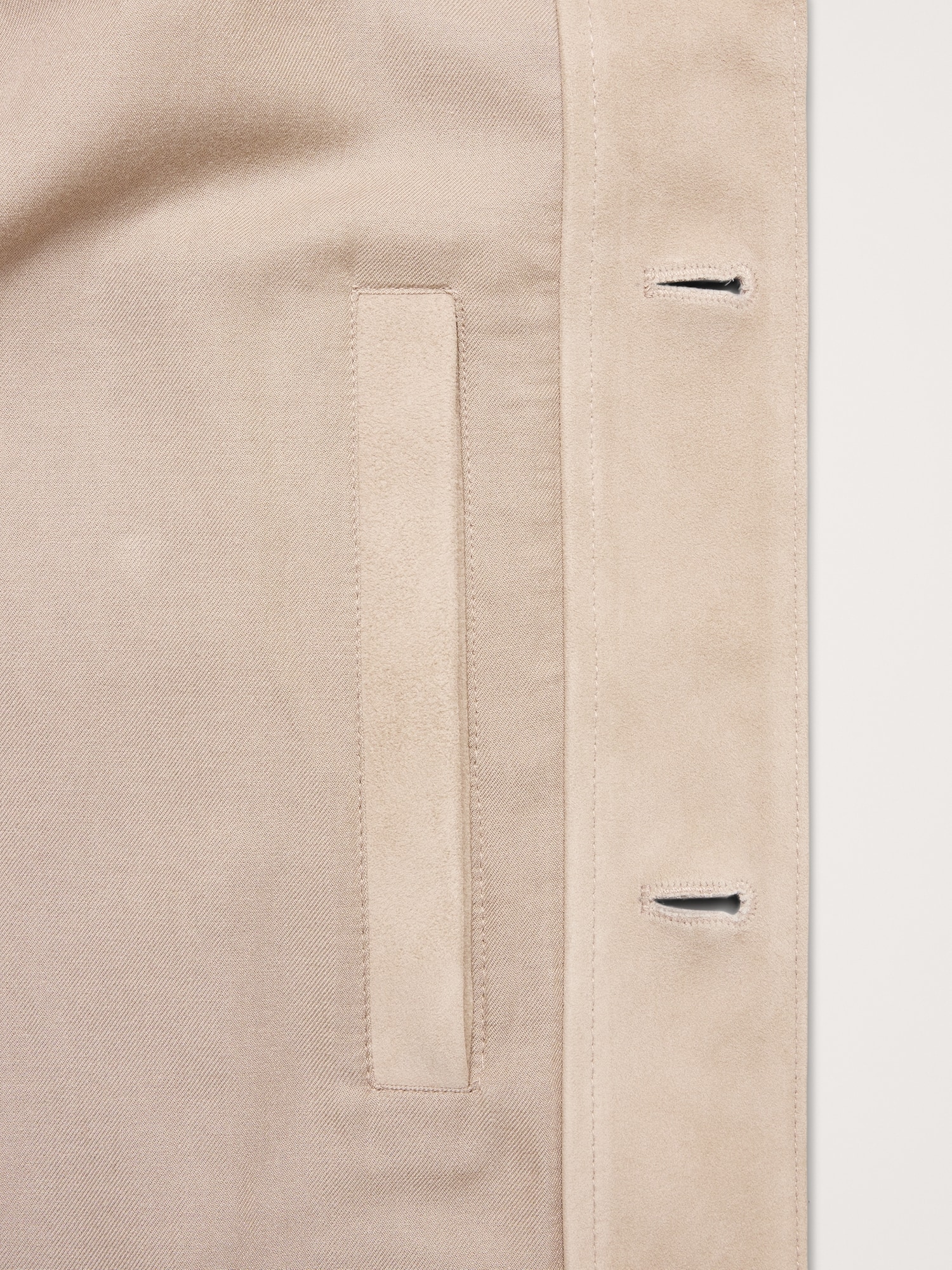 Image number 7 showing, Suede Trucker Jacket