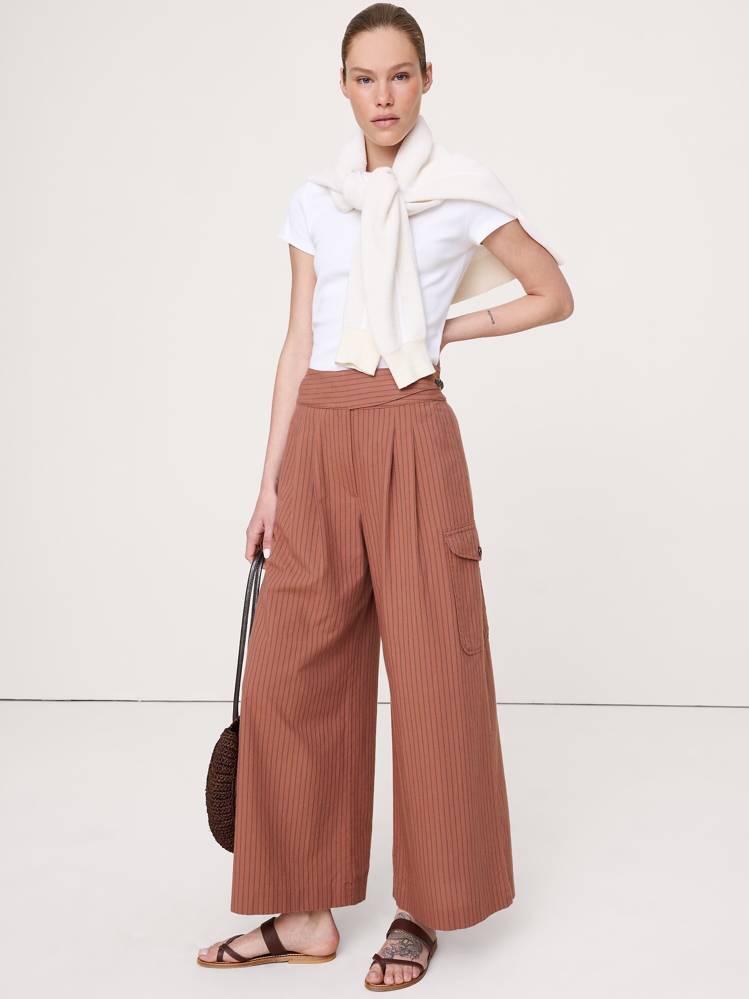 Image number 1 showing, Heritage Explorer High-Rise Wide-Leg Pant