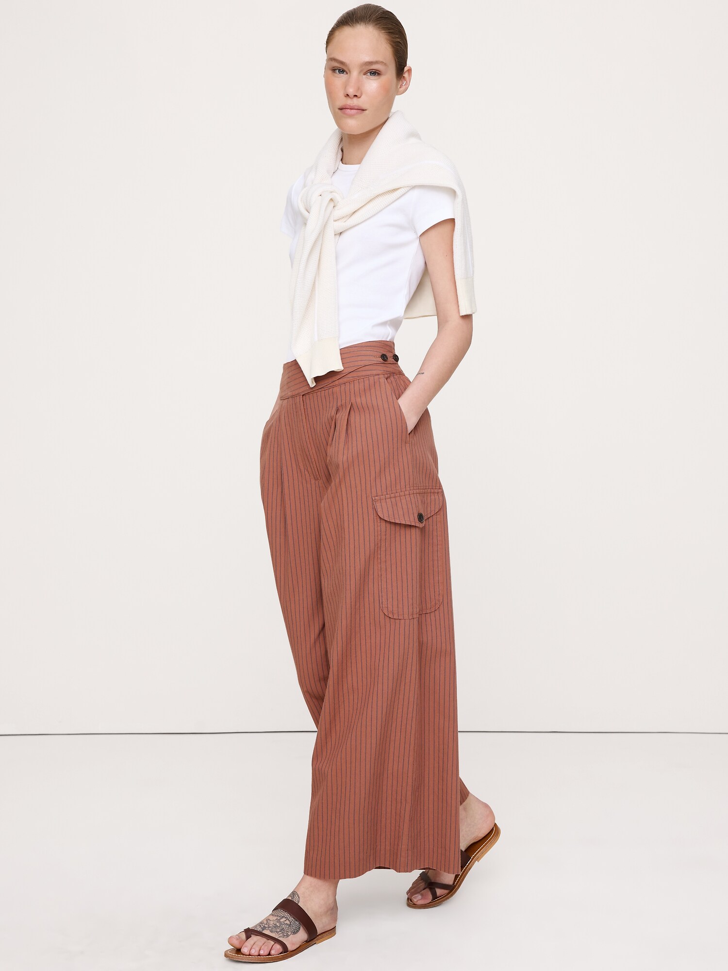 Image number 4 showing, Heritage Explorer High-Rise Wide-Leg Pant